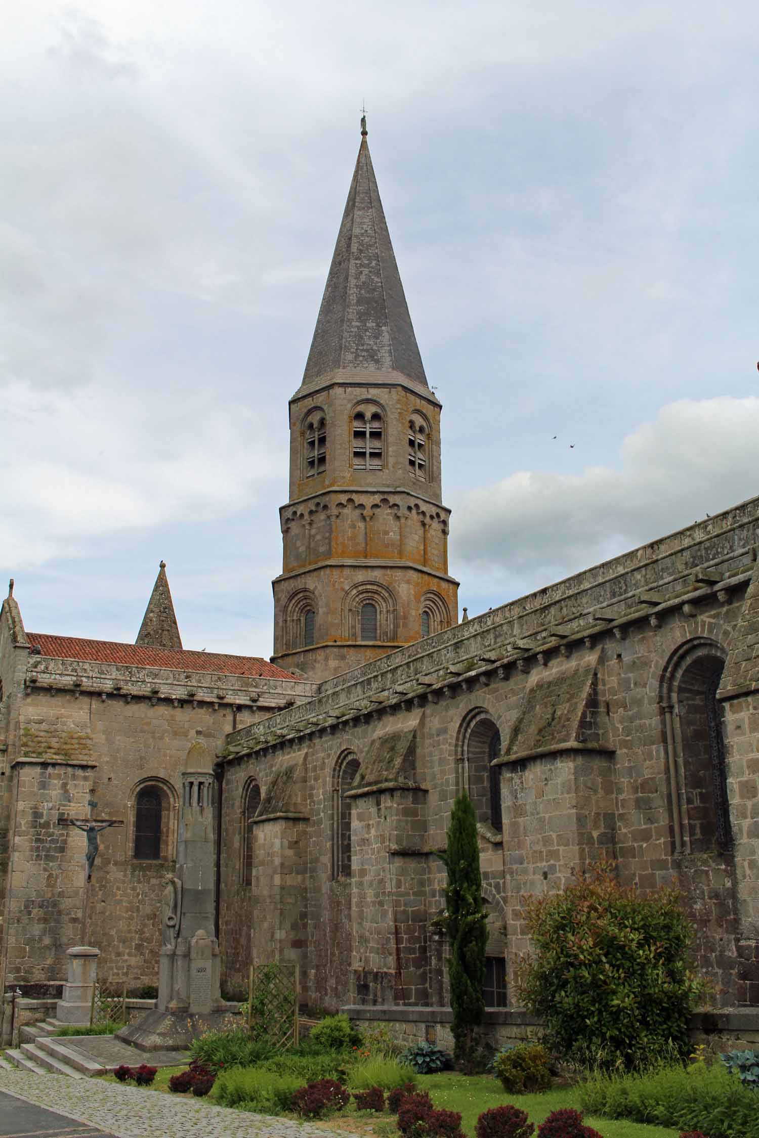 Le Dorat, collégiale, clocher