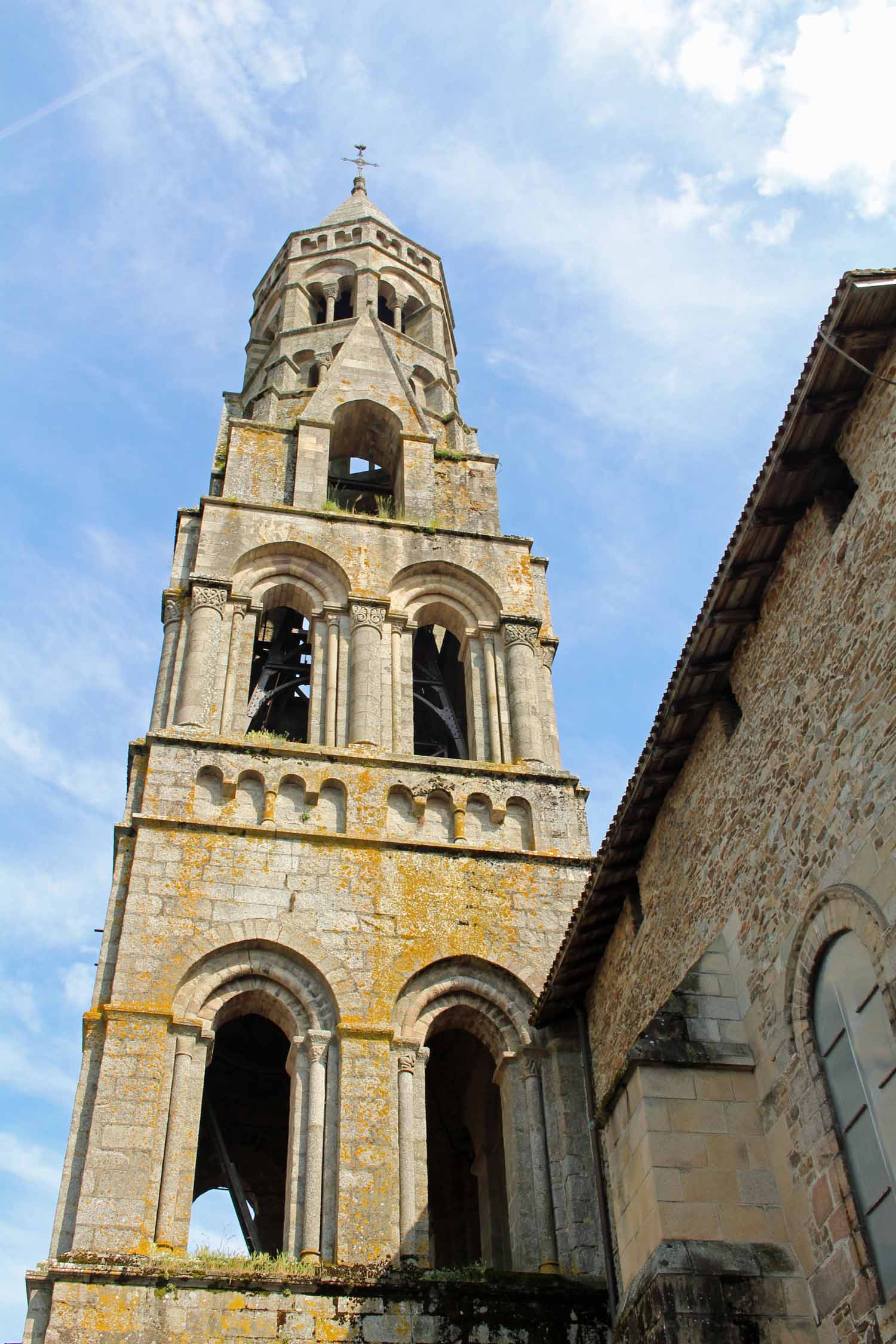 Saint-Léonard-de-Noblat, collégiale, clocher