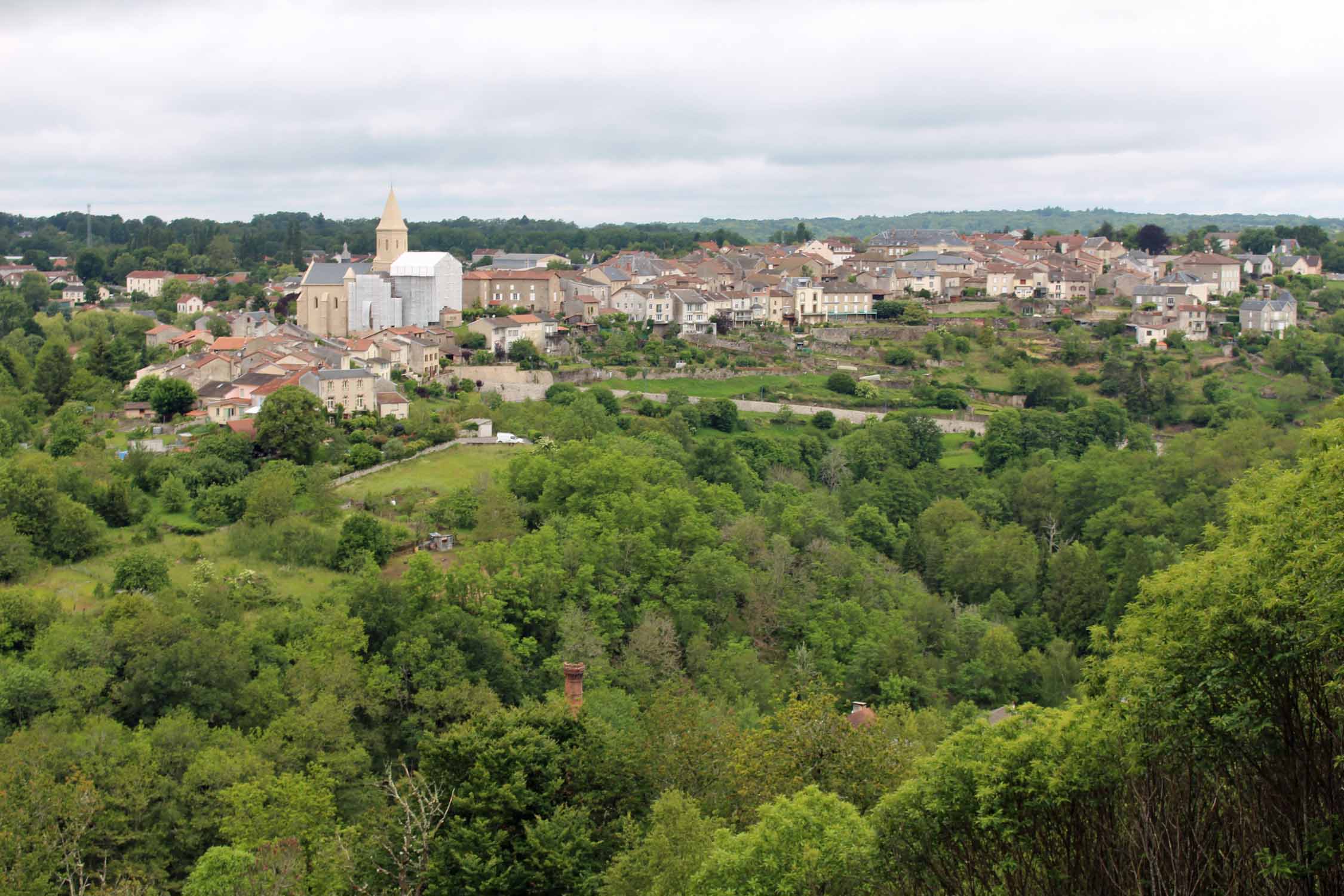 Châteauponsac, paysage