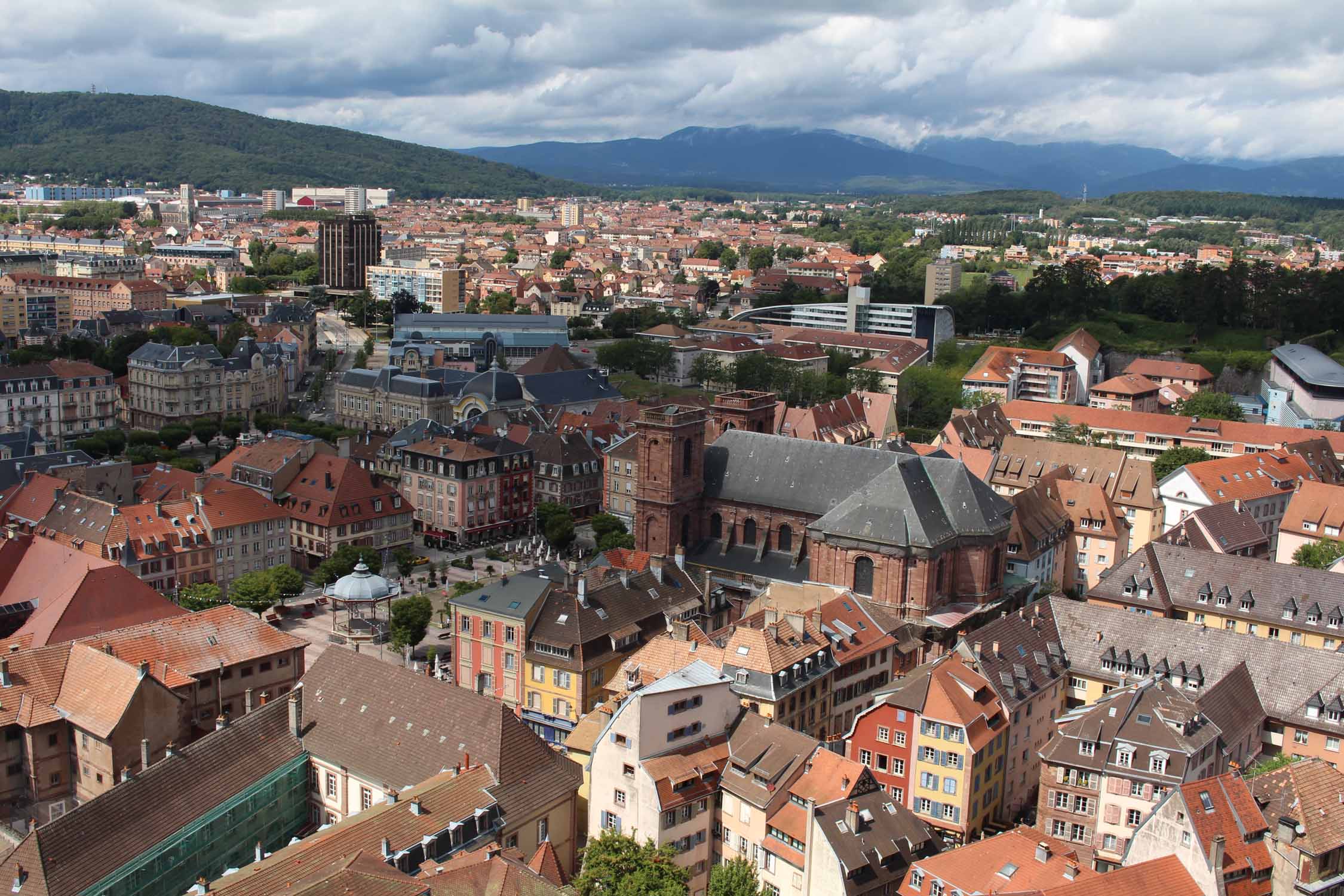 Belfort, cathédrale, vue