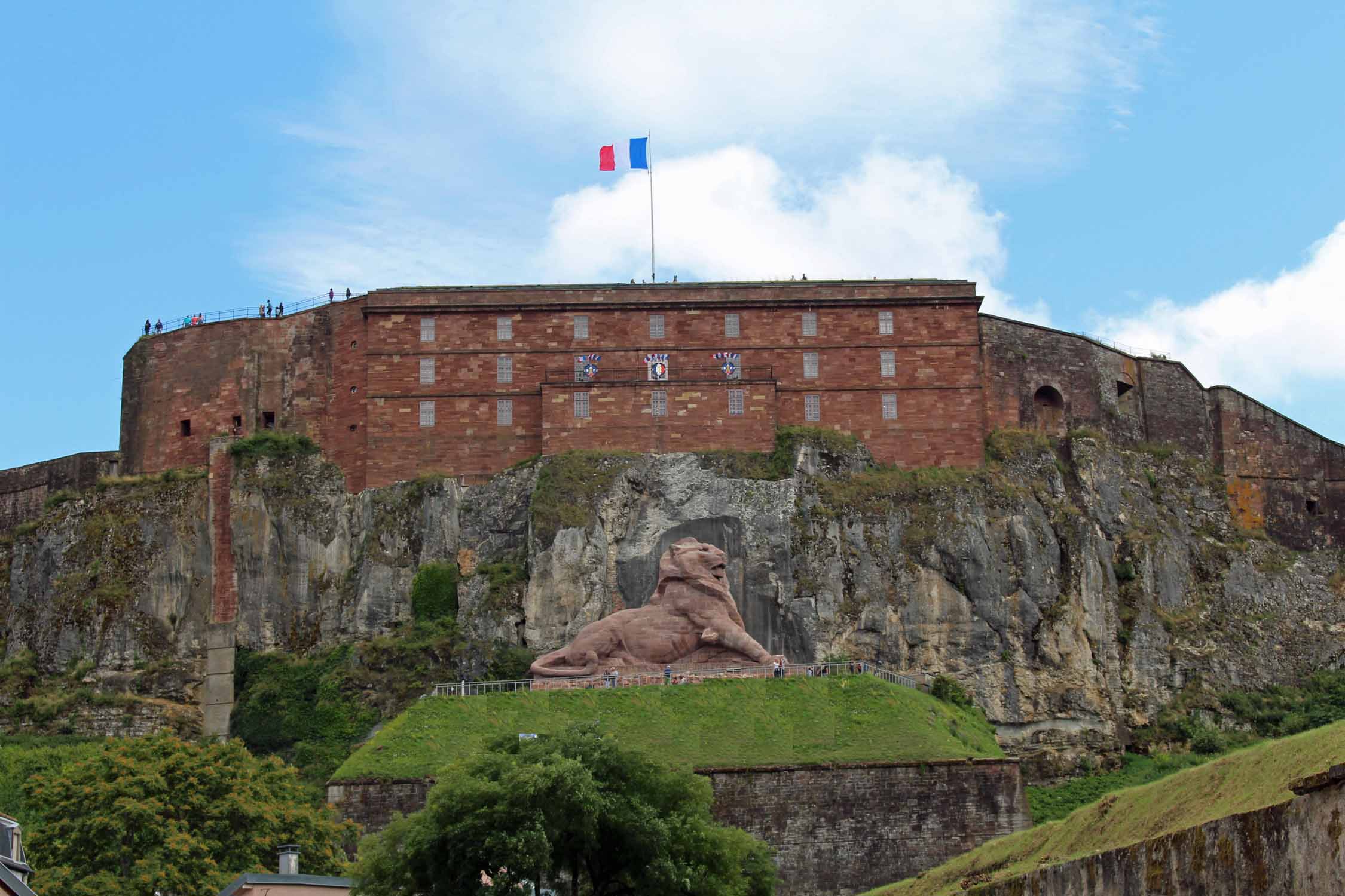 Belfort, citadelle, lion