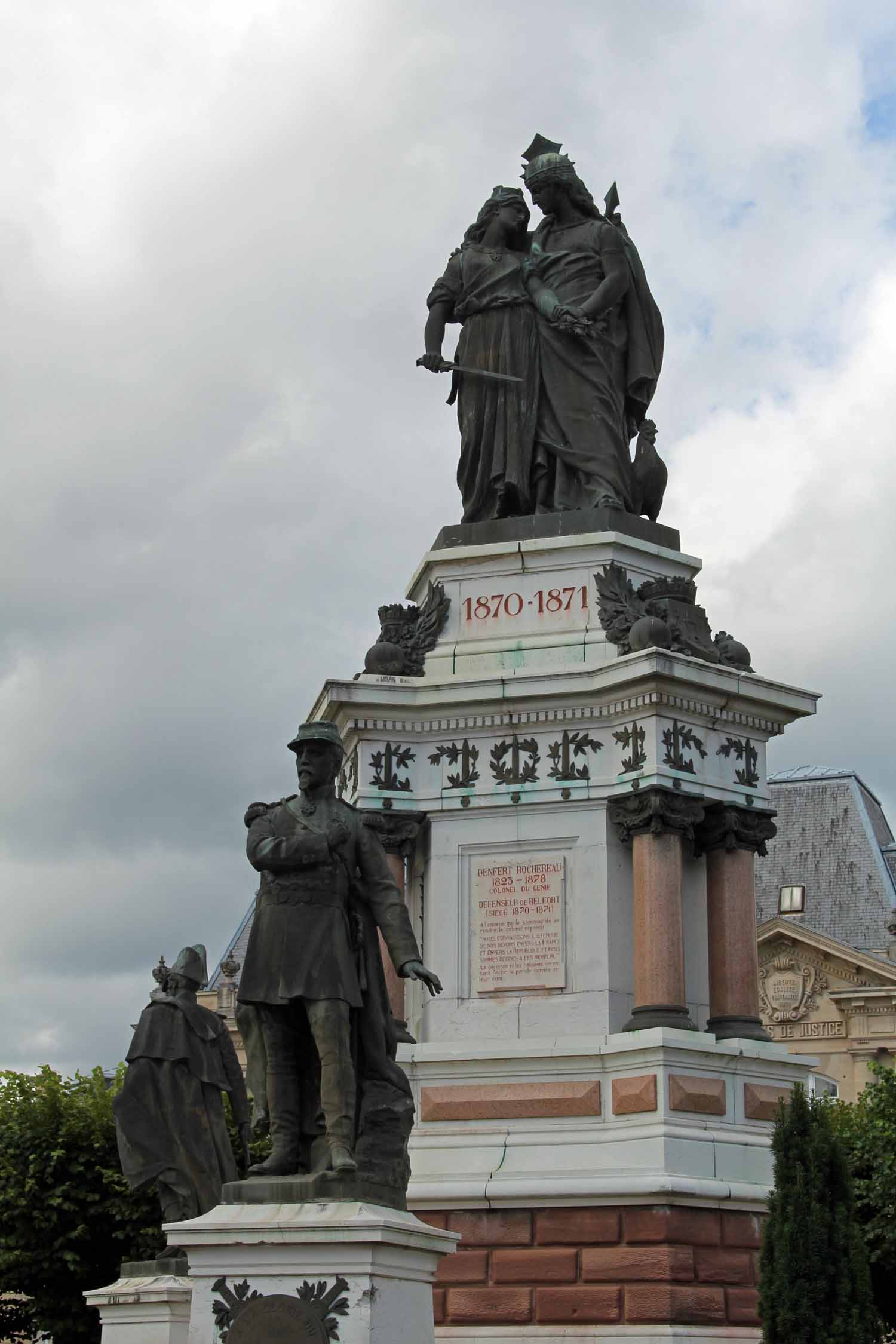 Belfort, monument des Trois-Sièges