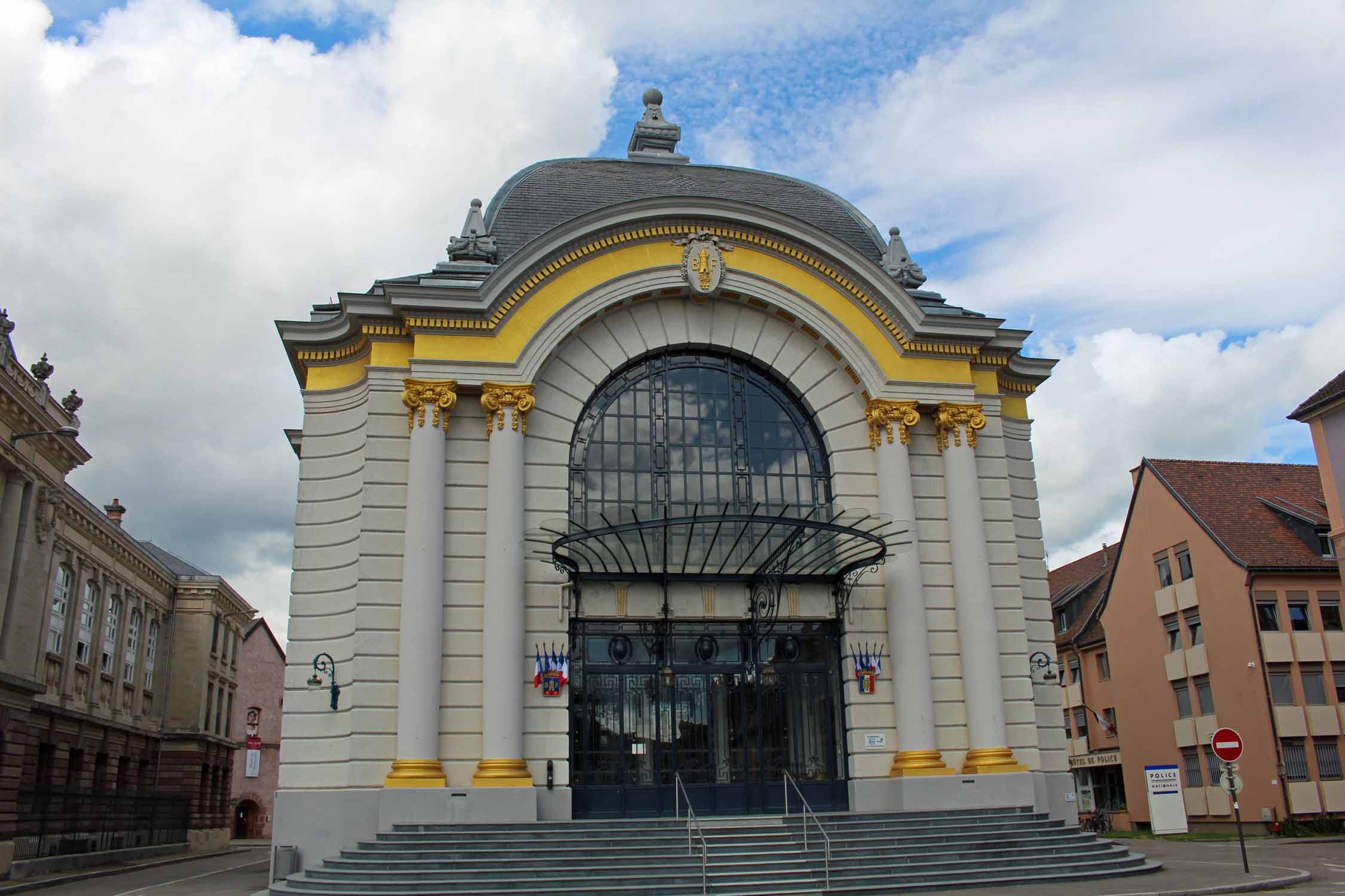 Belfort, bâtiment de la salle des fêtes