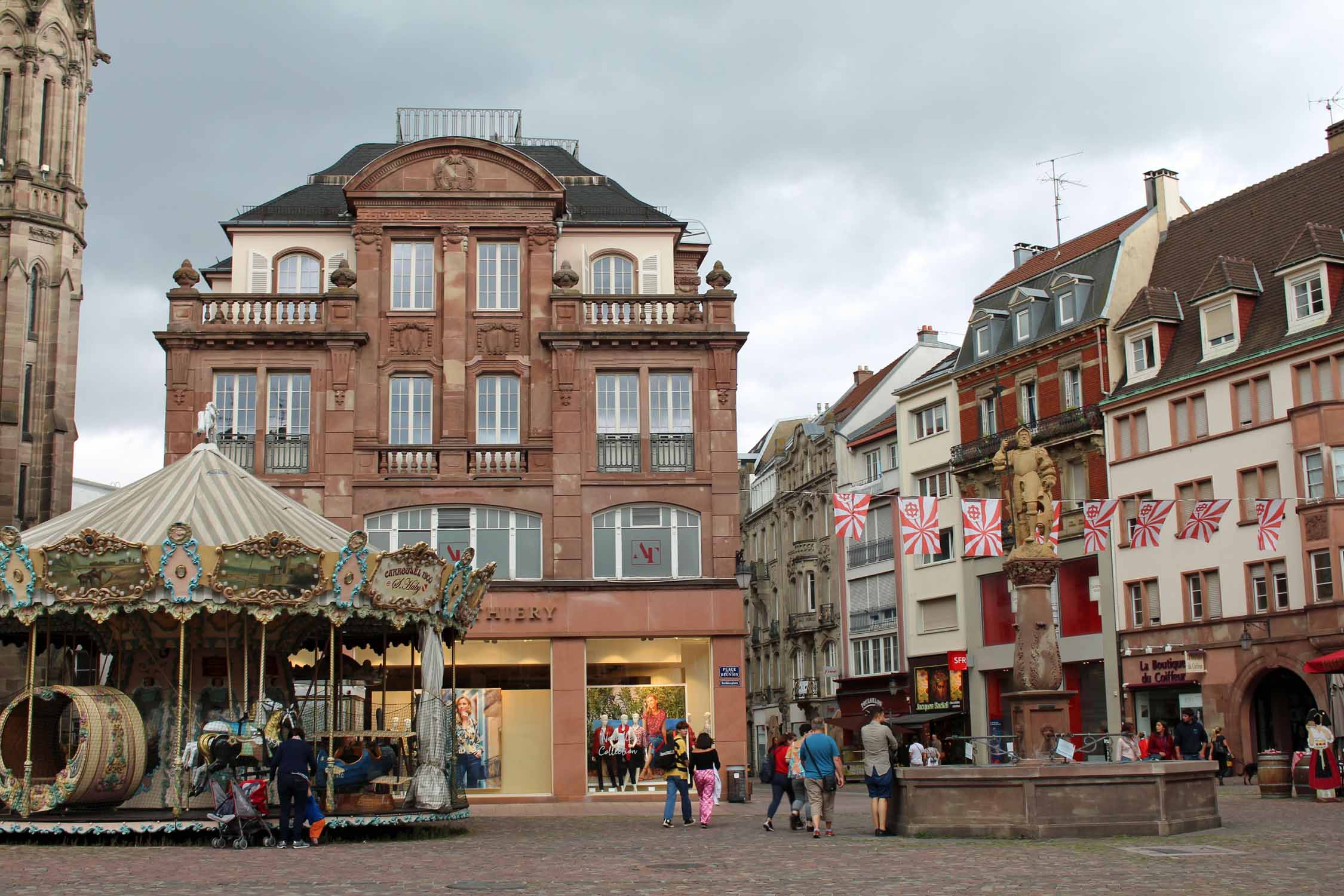 Mulhouse, place de la Réunion