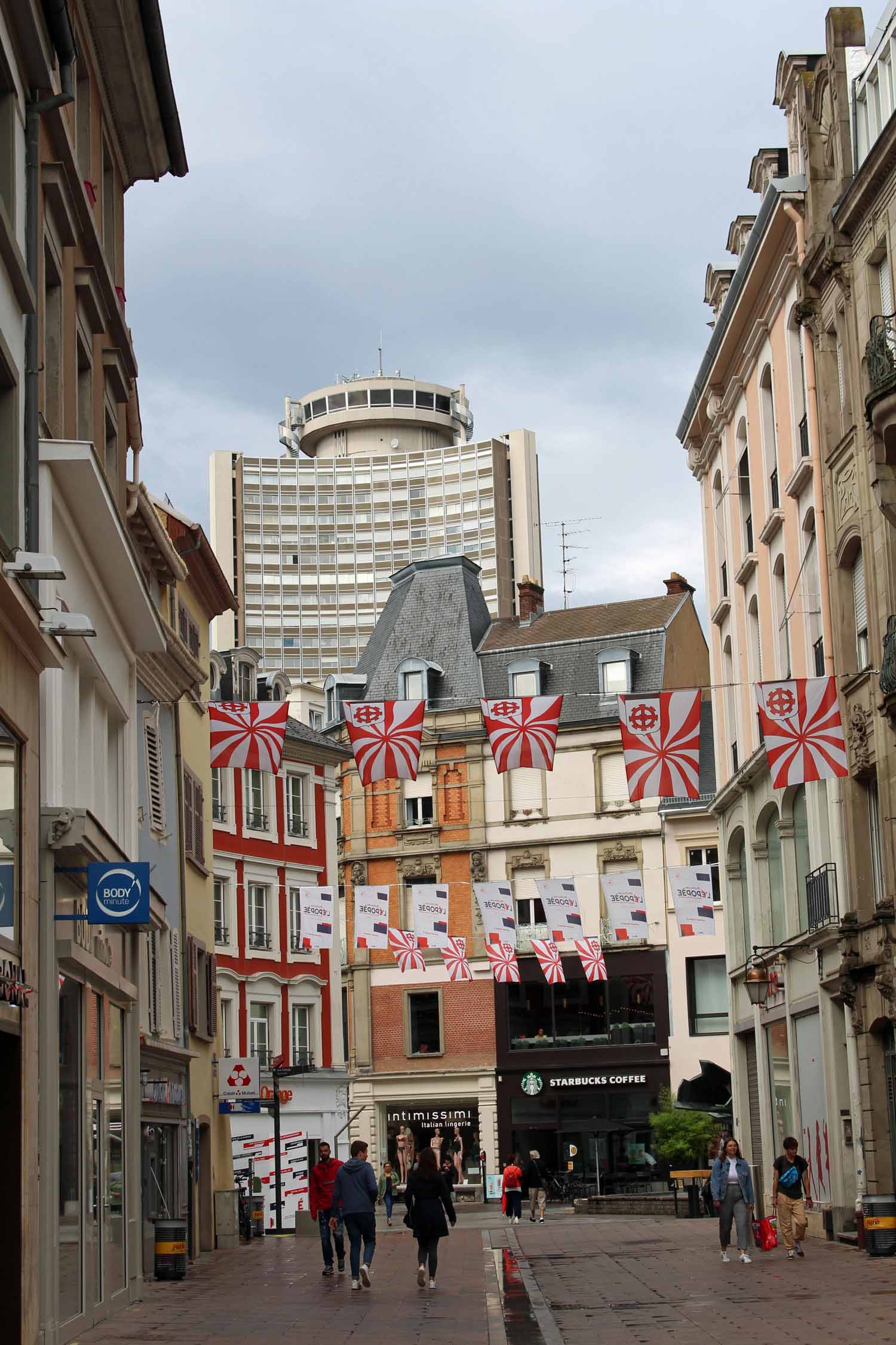 Mulhouse, tour de l'Europe