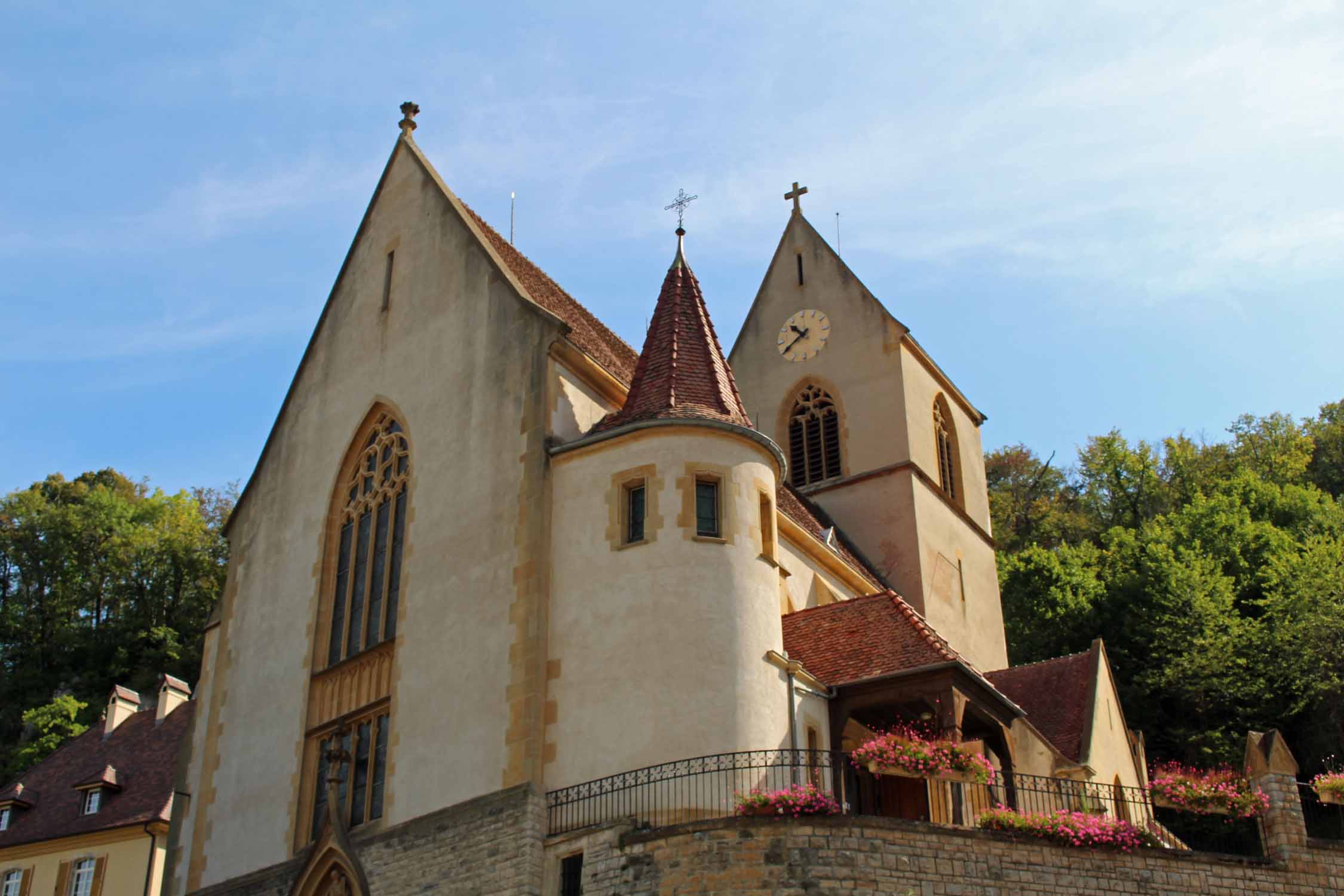 Ferrette, église Saint-Bernard-de-Menthon