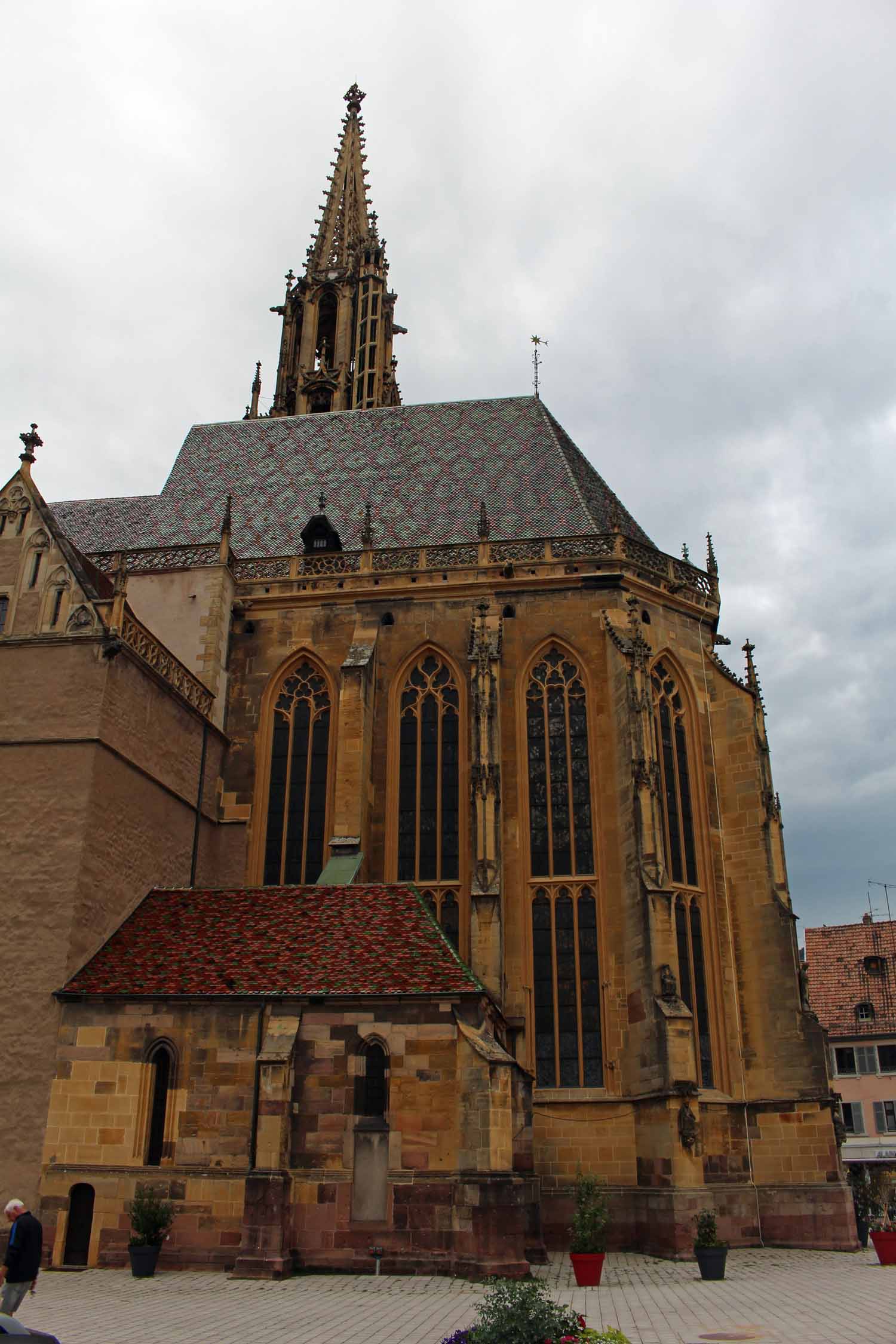 Thann, collégiale Saint-Thiébaut, clocher