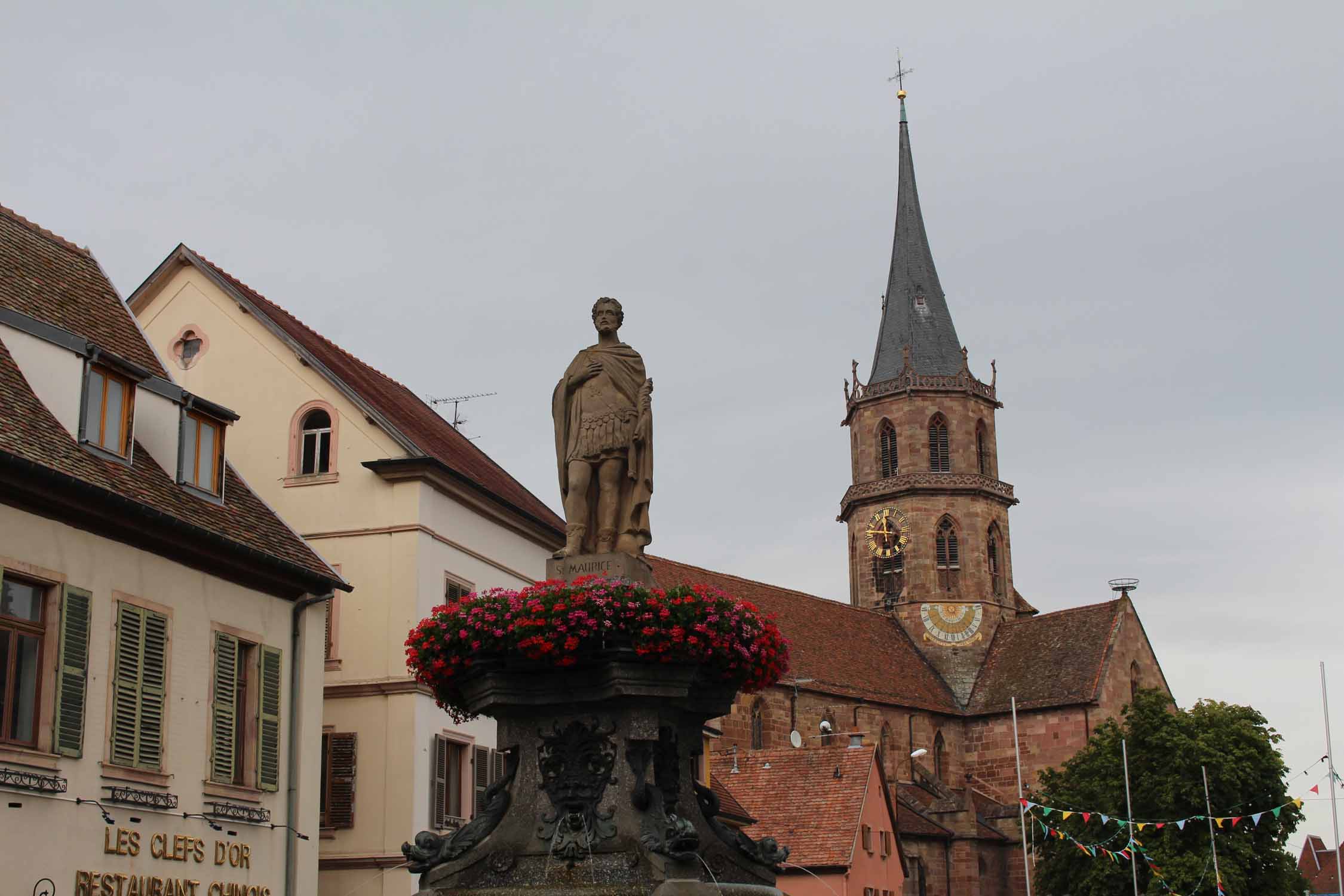 Soultz-Haut-Rhin, place de la République