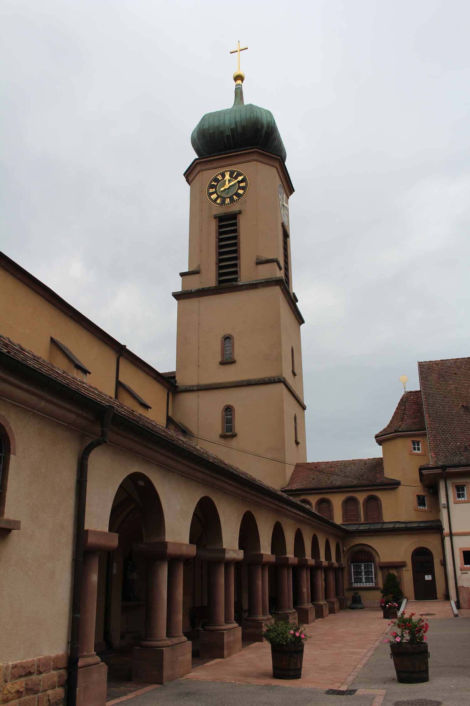 basilique Notre-Dame de Thierenbach clocher