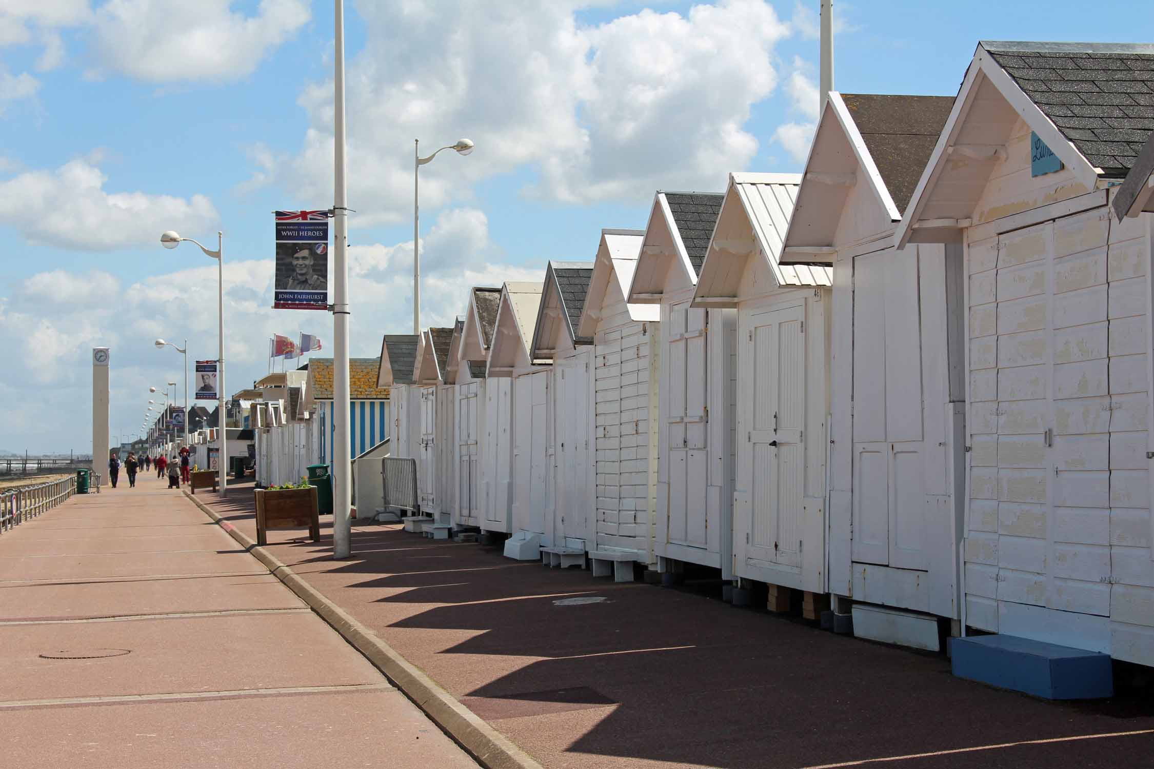 Courseulles-sur-Mer, cabines