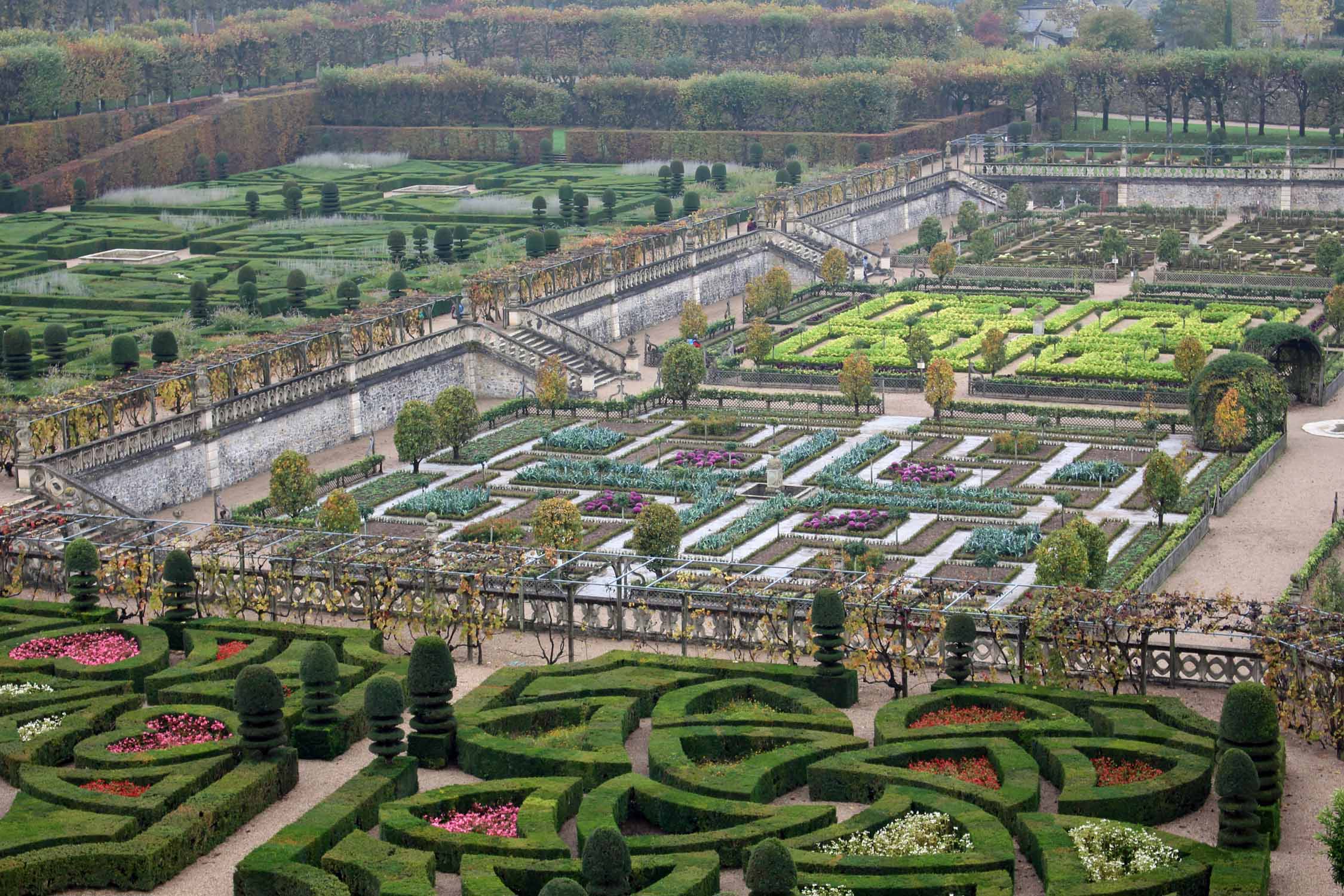 Château de Villandry, jardins, potager