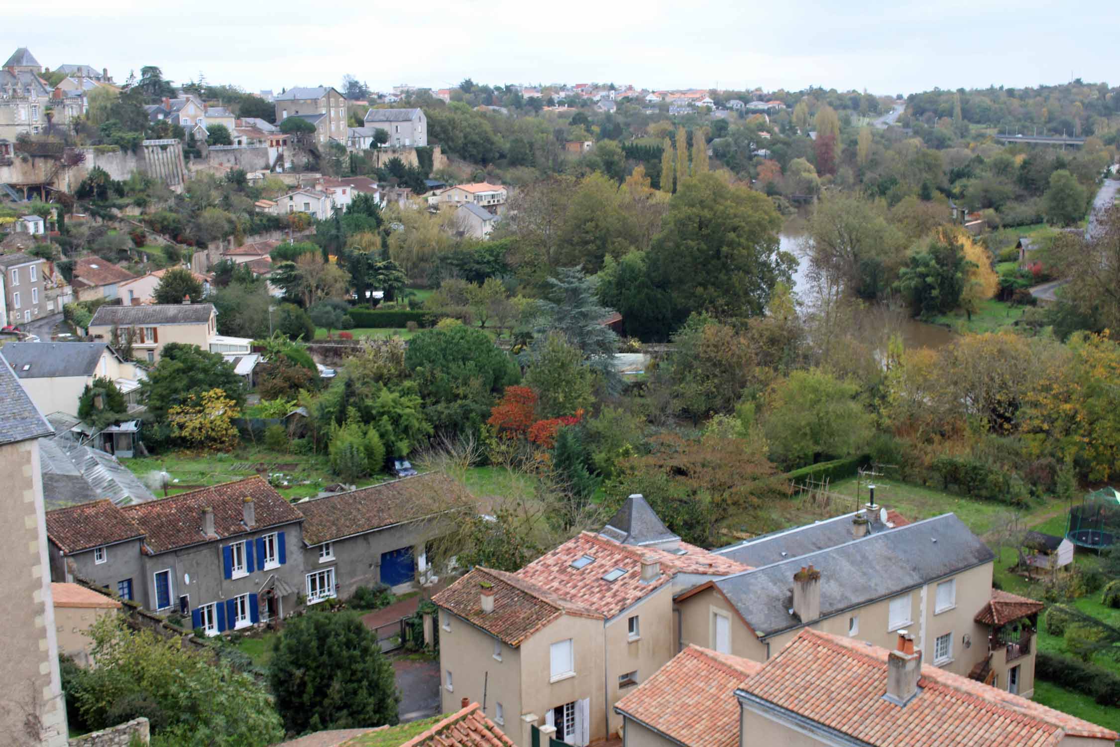 Thouars, panorama