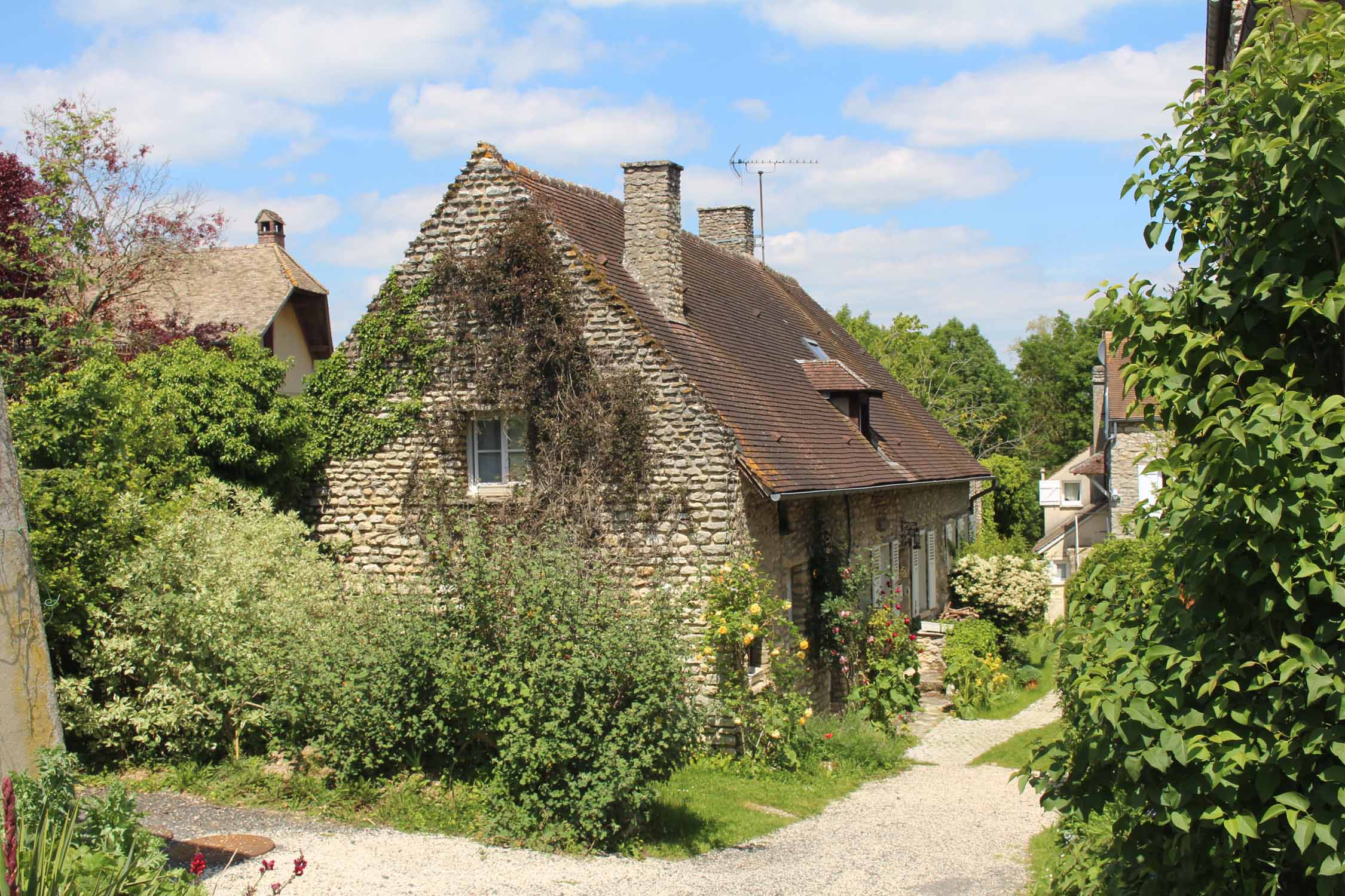 Chérence, maison typique