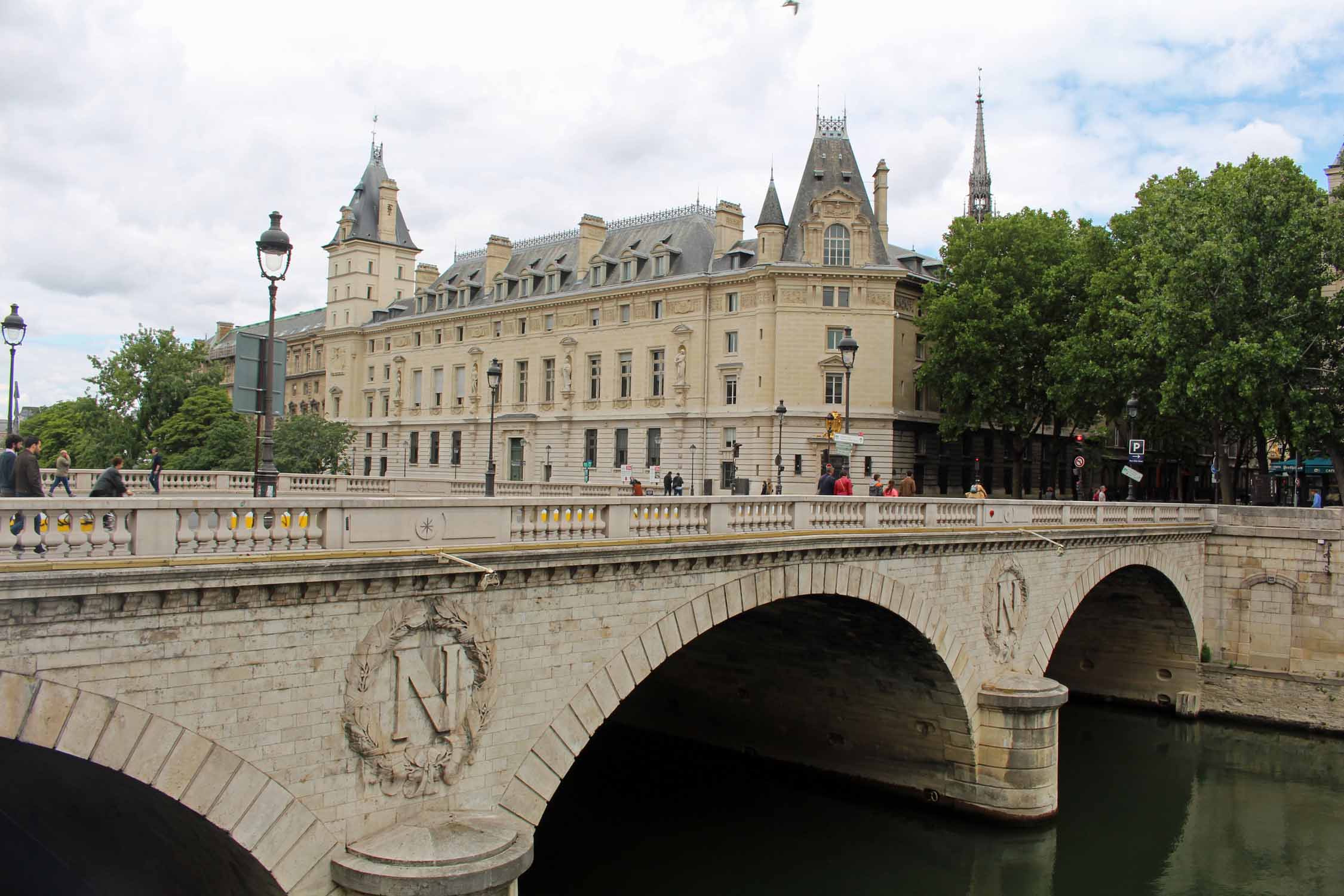 Paris, pont Saint-Michel