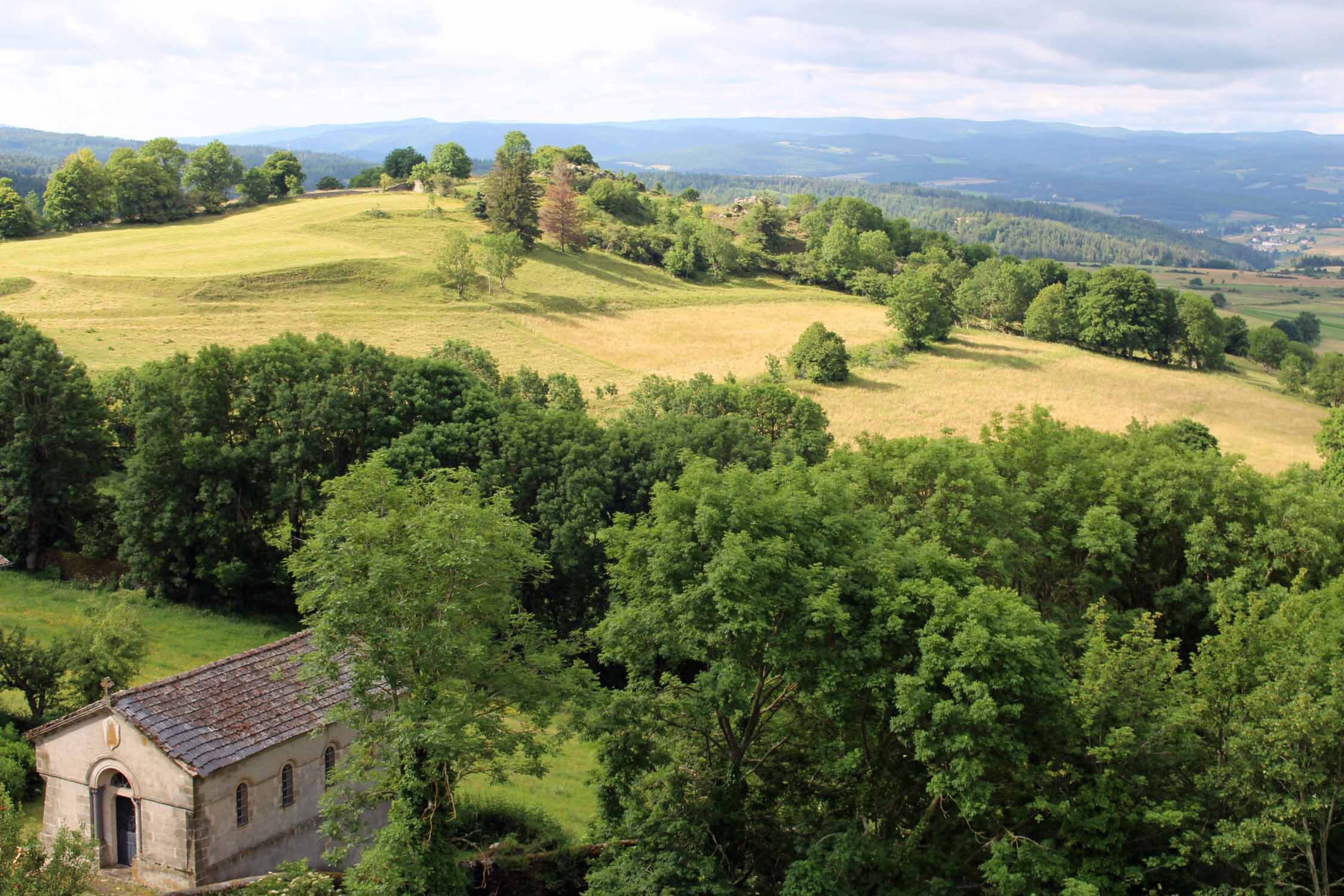 Pradelles, paysage