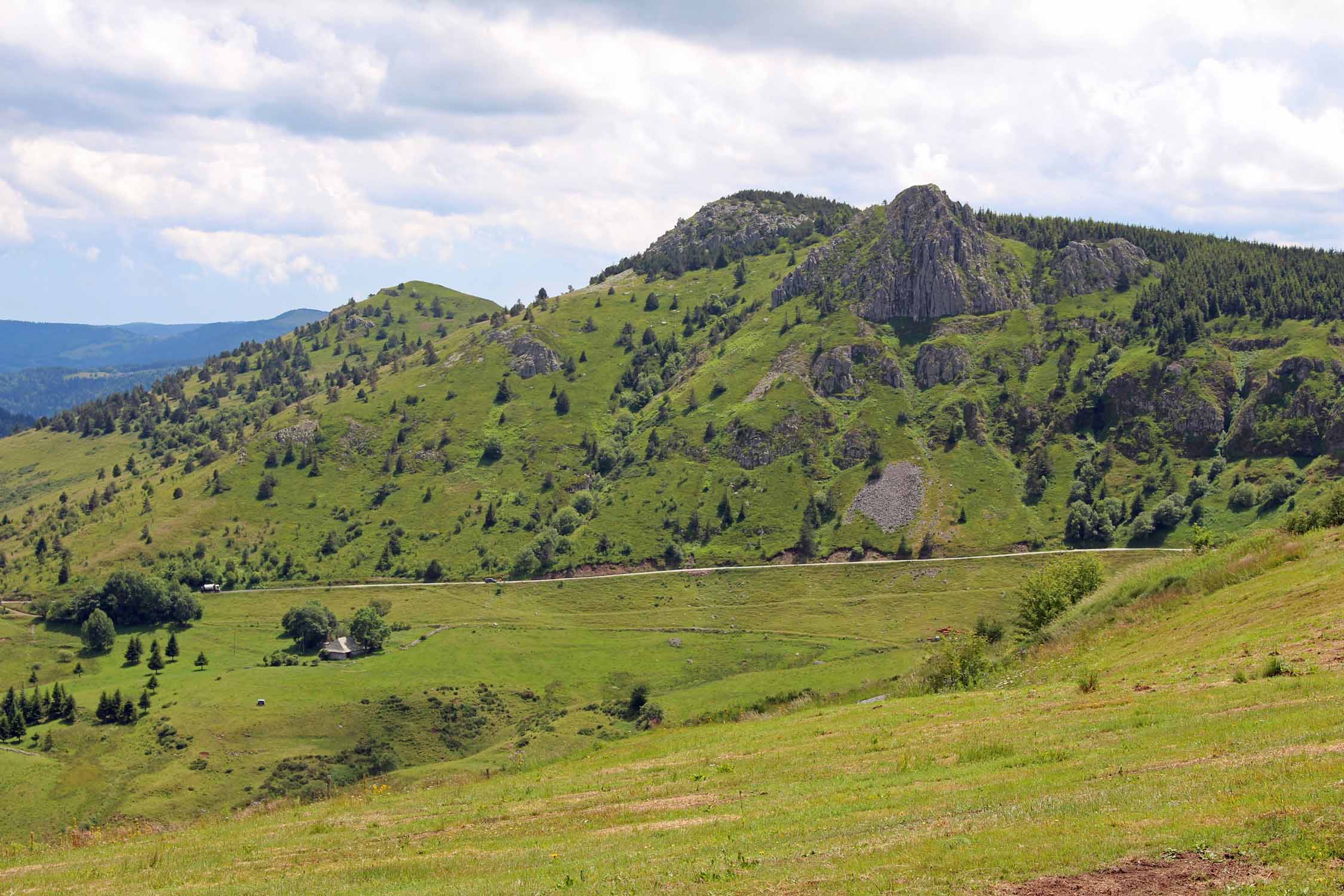 Col de la Croix de Boutière, paysage