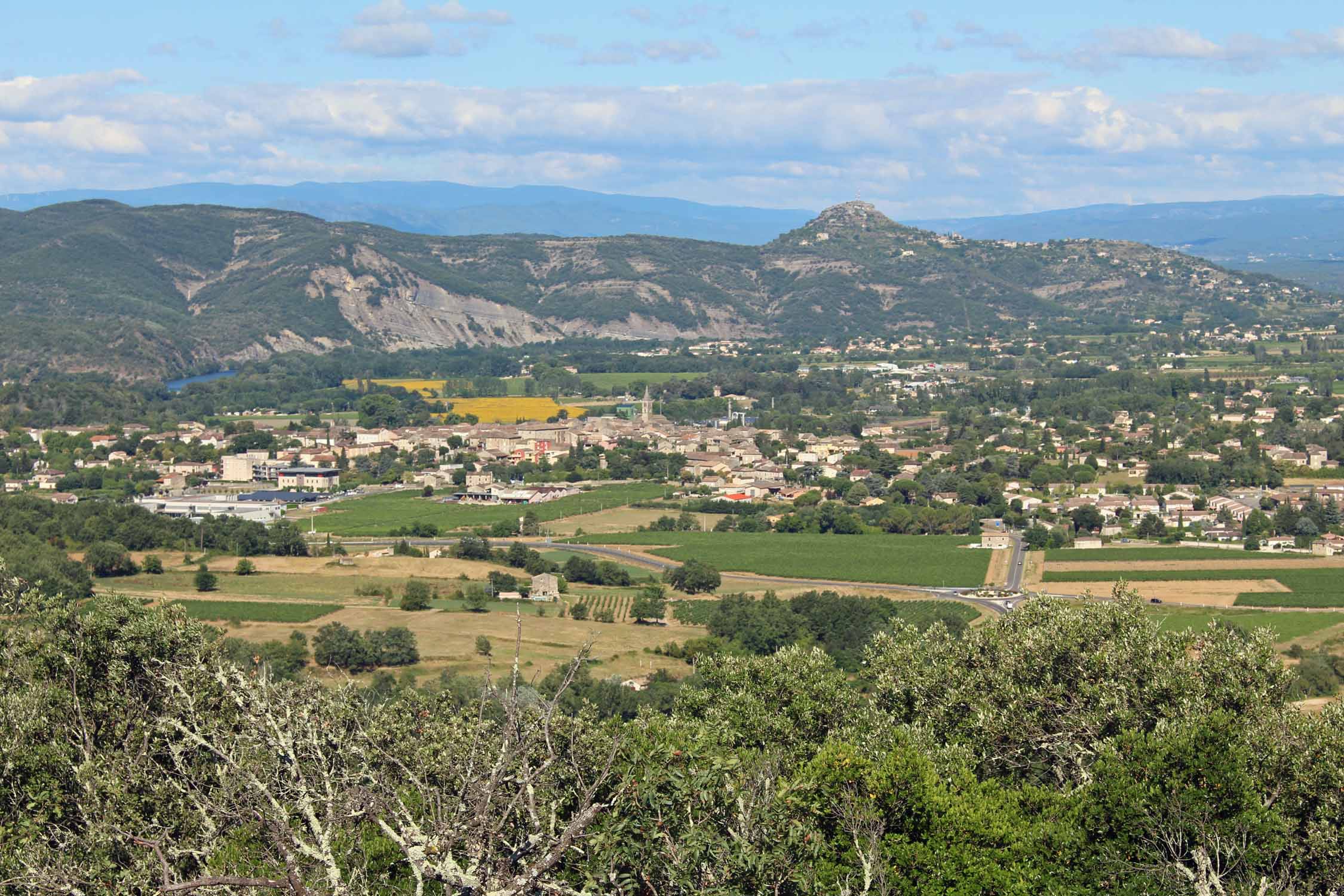 Vallon-Pont-d'Arc, paysage