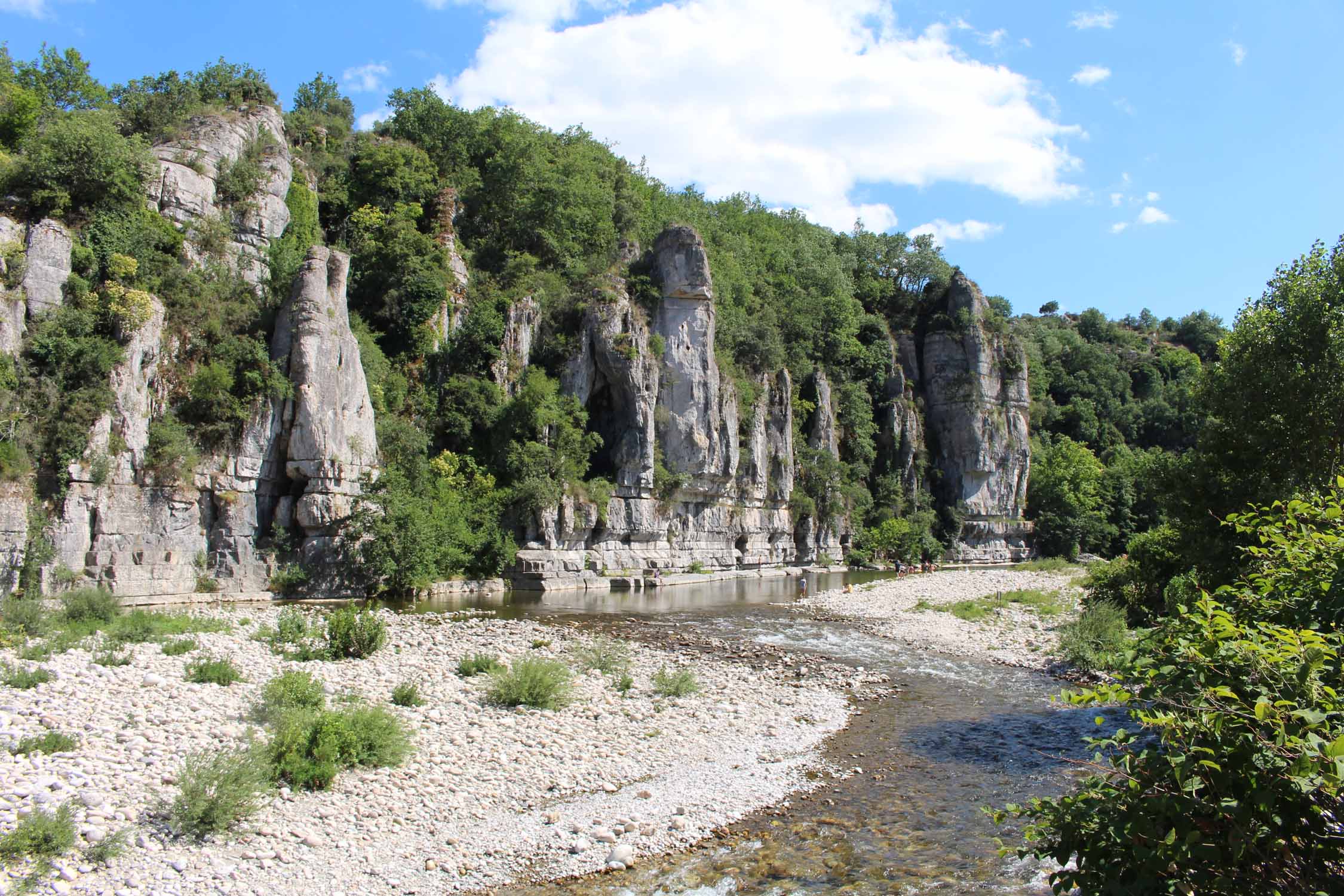 Labeaume, rivière la Beaume