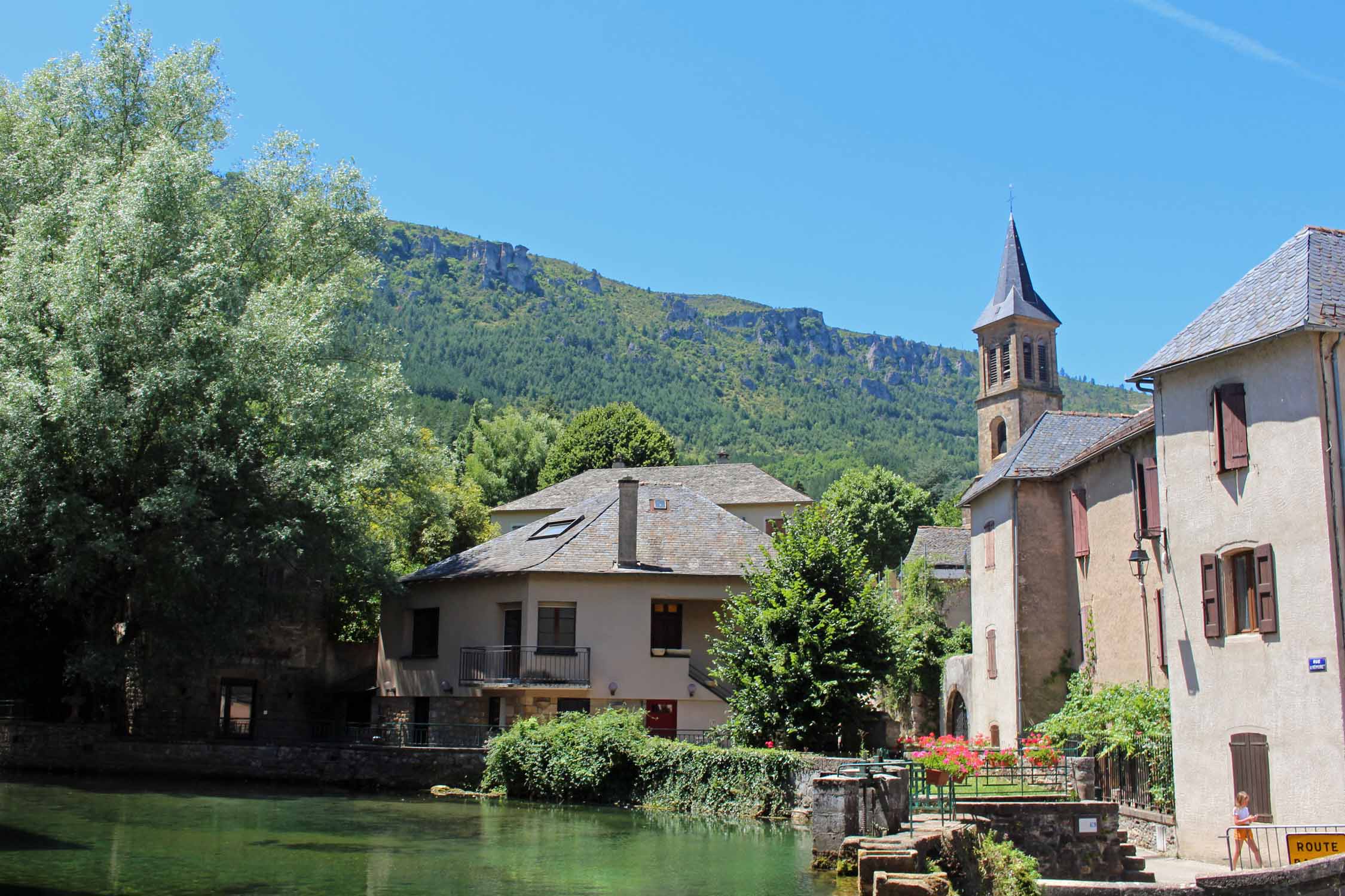 Florac, source du Pêcher