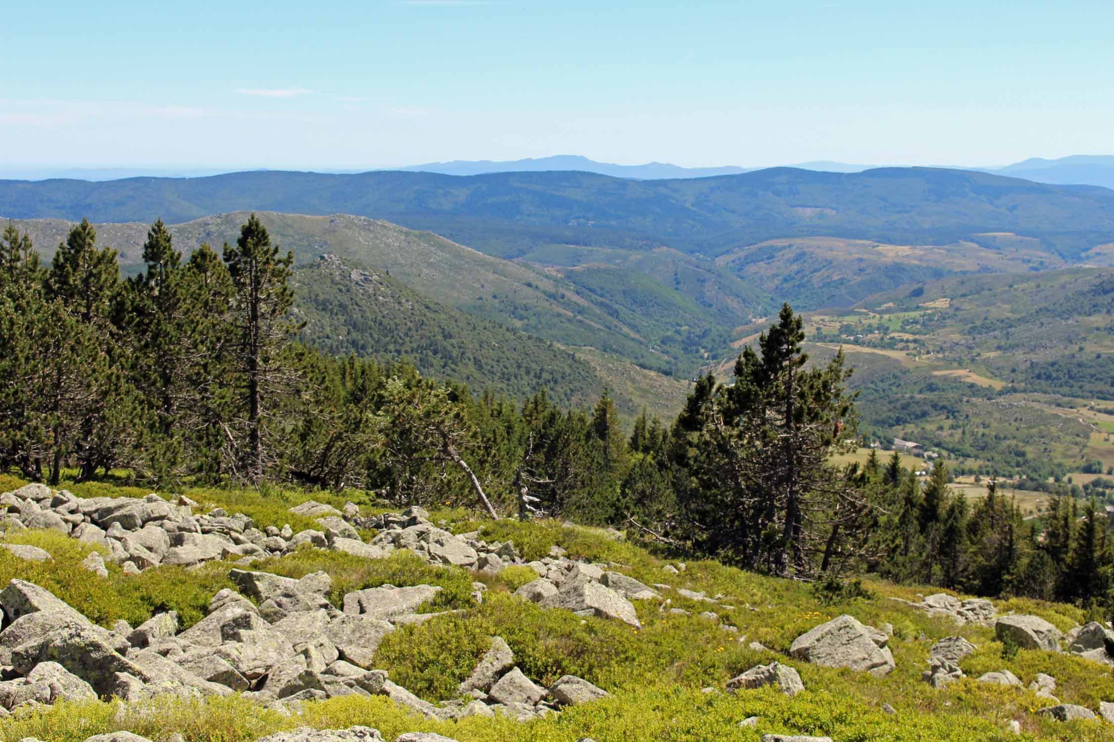 Col de Finiels, paysage