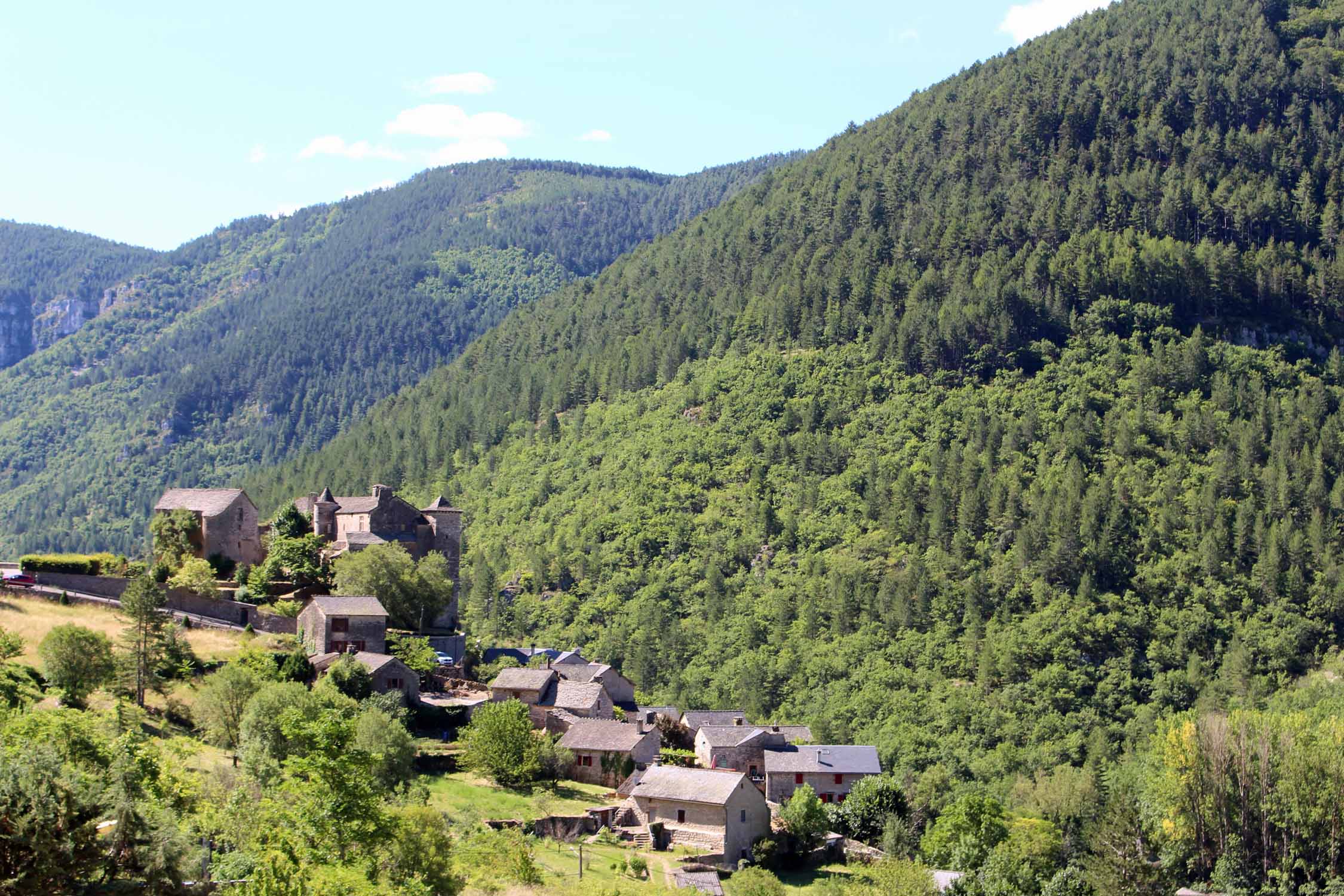 Gorges du Tarn, château de Prades