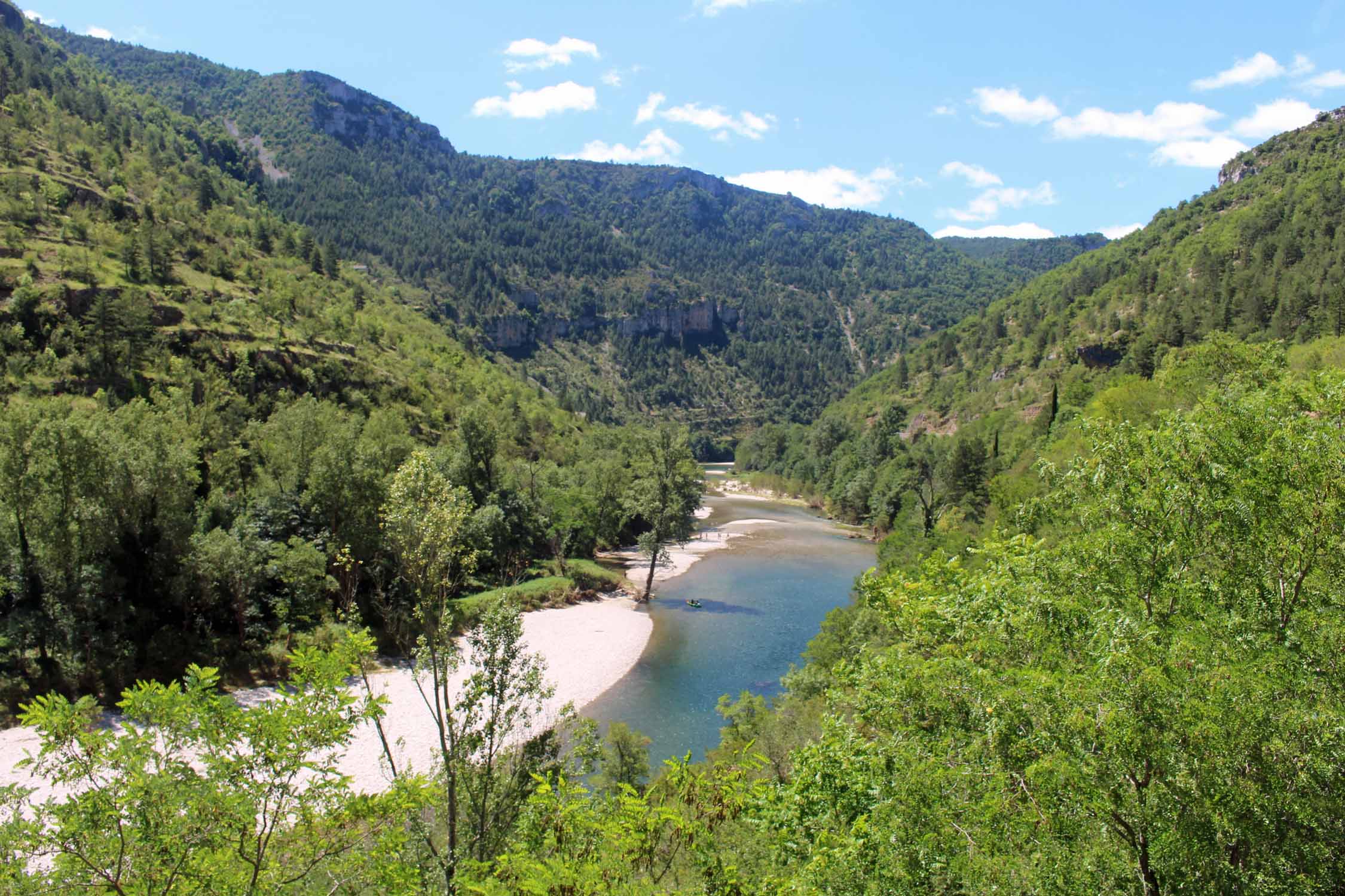 Gorges du Tarn, La Malène, paysage