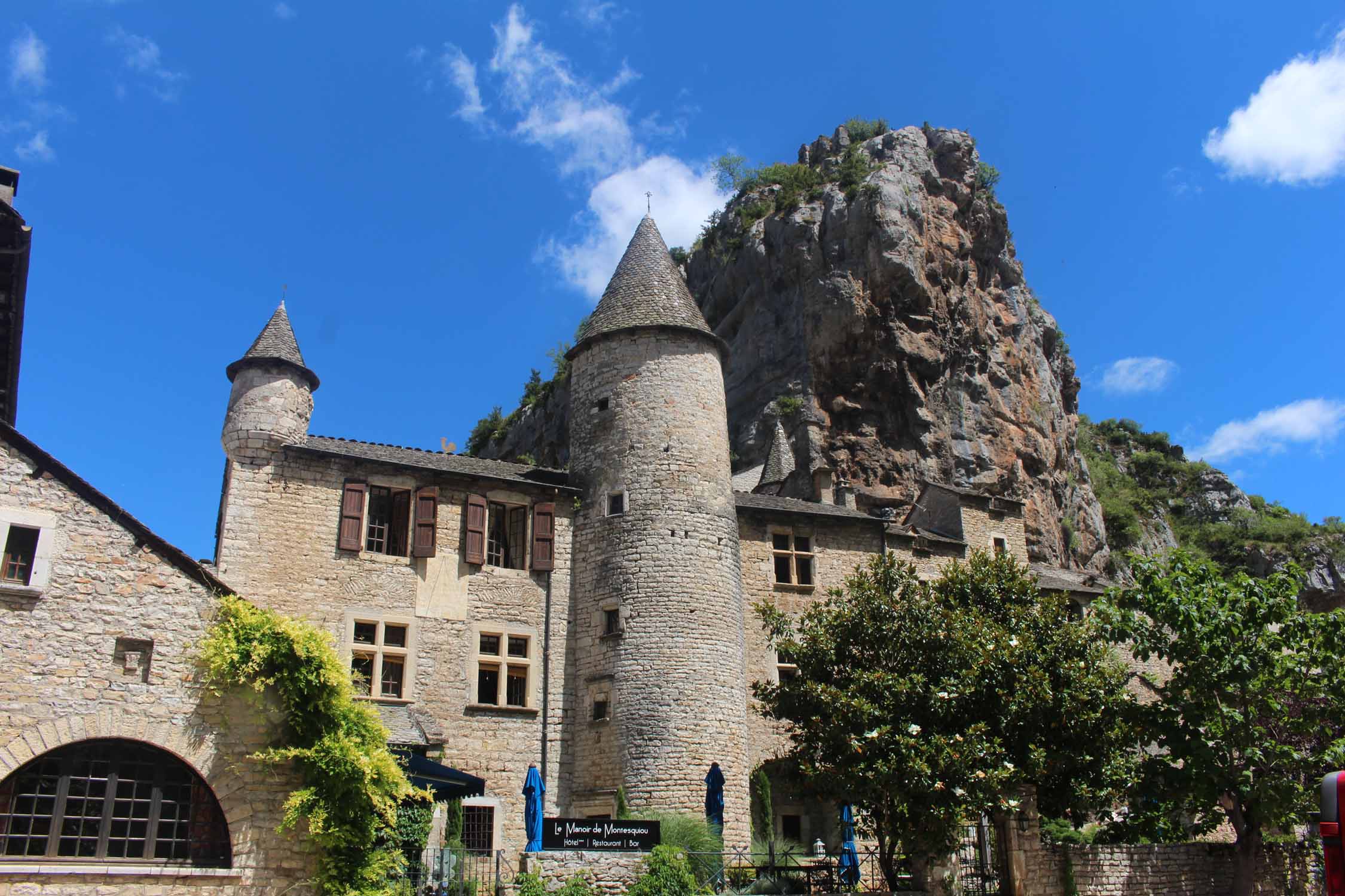 Gorges du Tarn, La Malène, manoir de Montesquiou