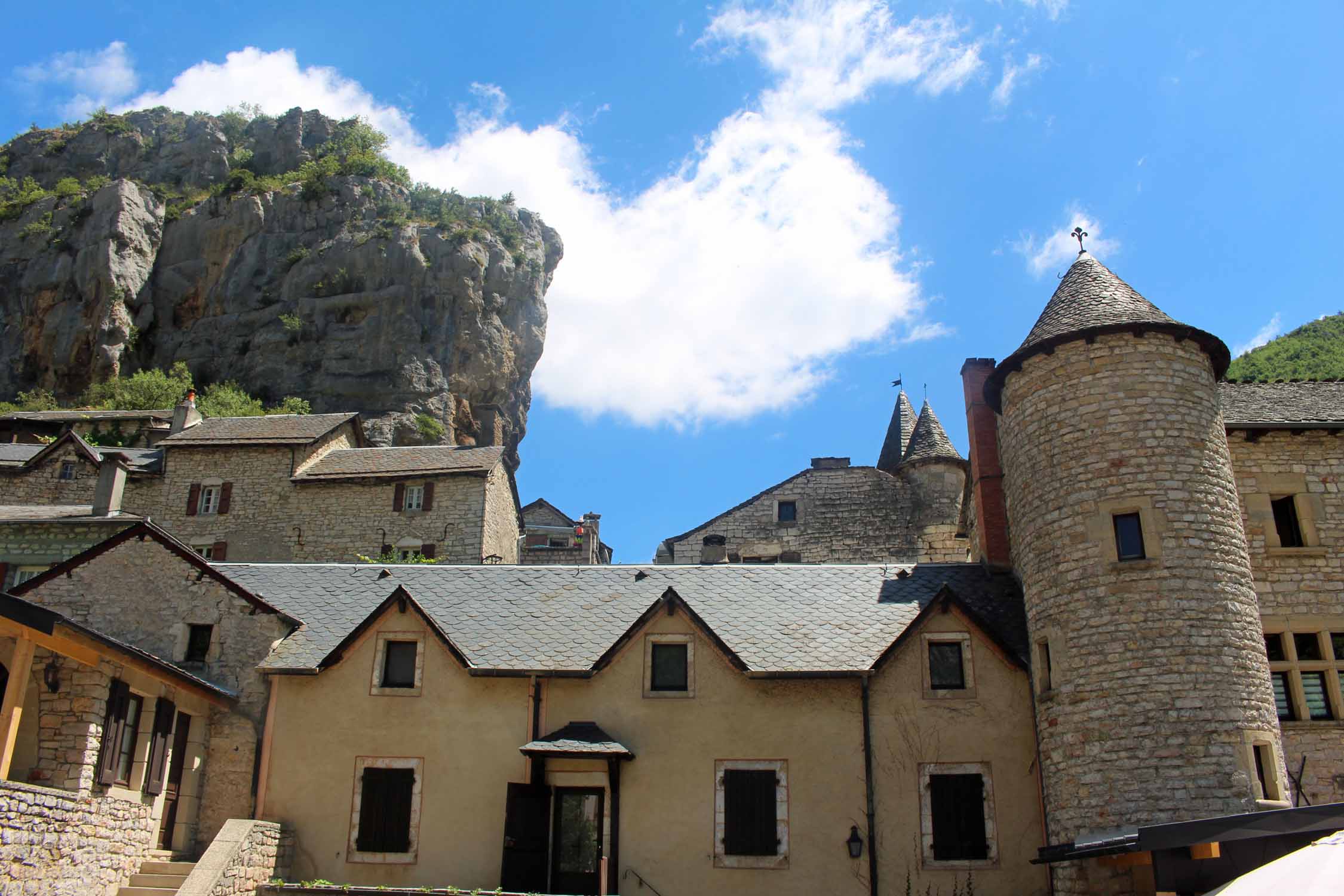 Gorges du Tarn, La Malène, centre historique