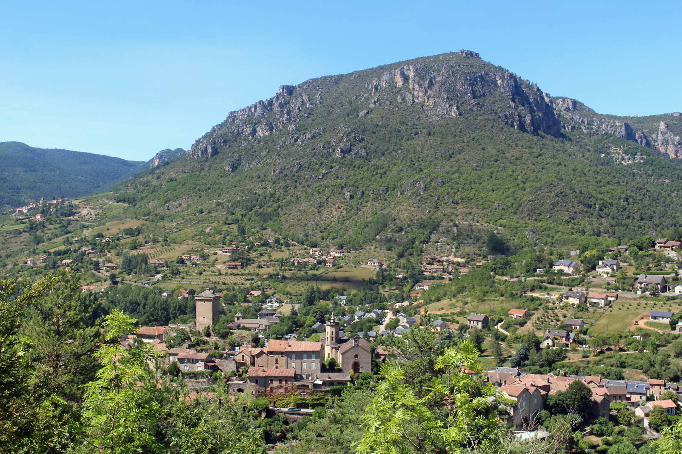 Gorges du Tarn, Peyreleau, paysage