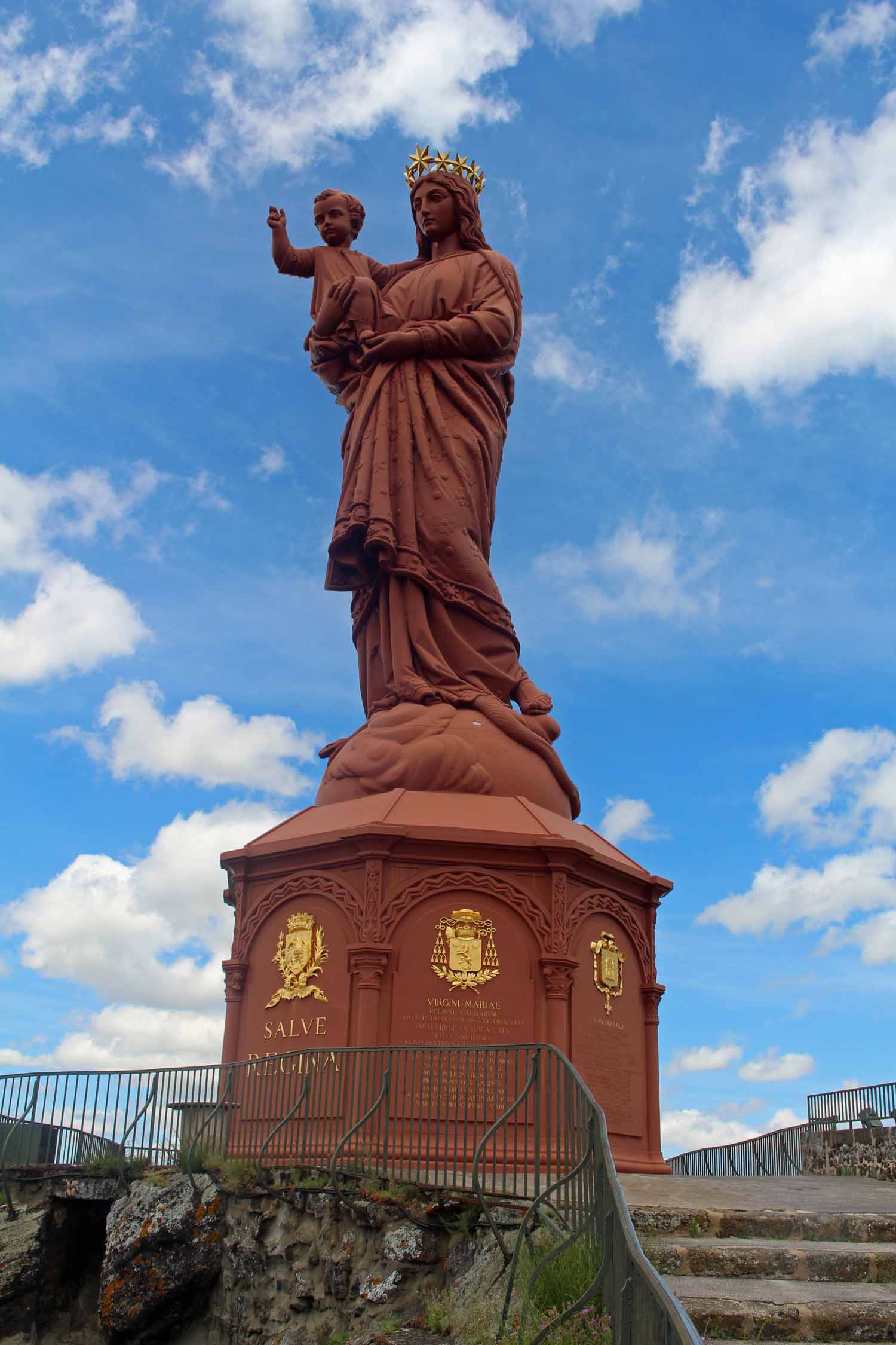 Le Puy-en-Velay, statue de Notre-Dame-de-France