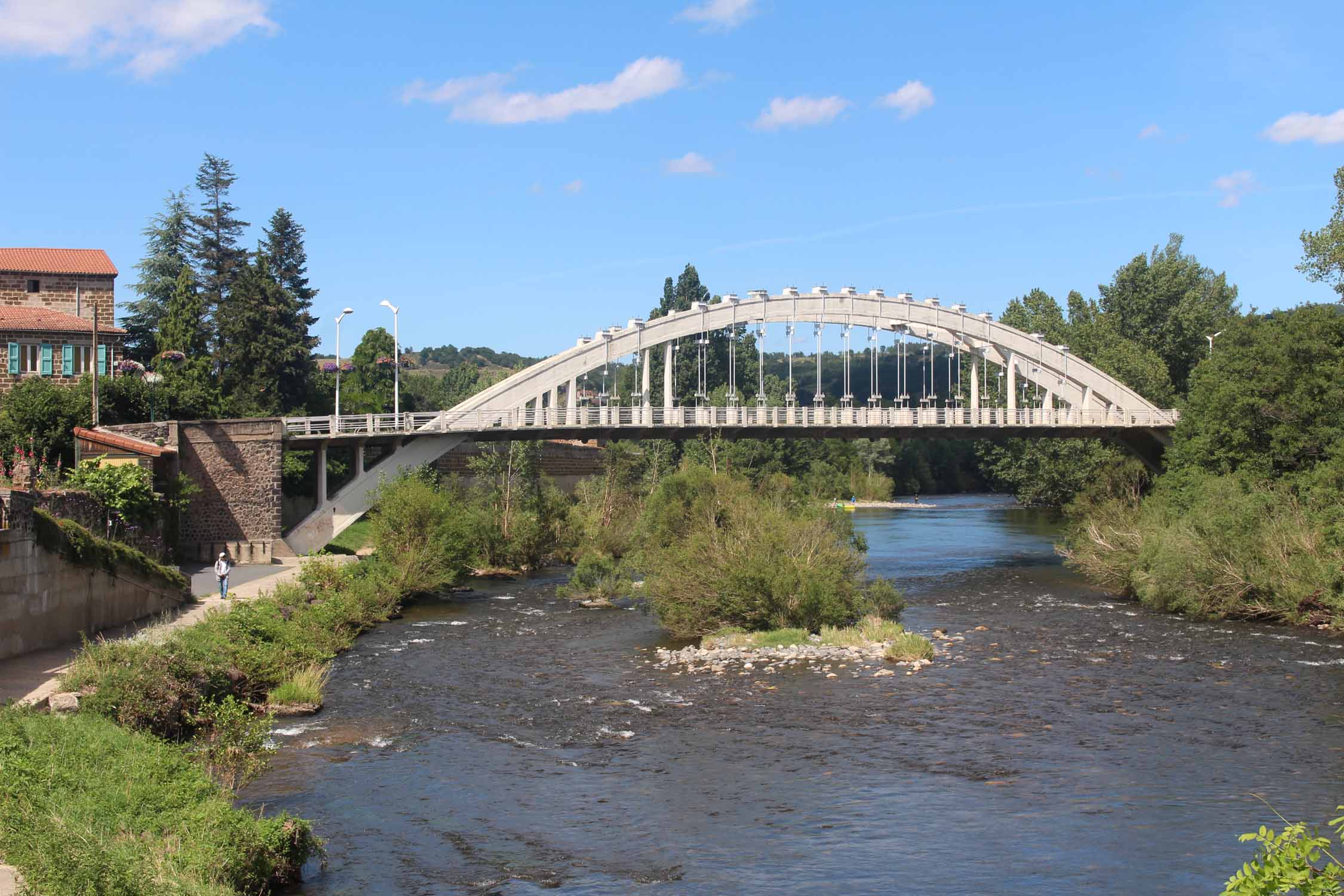 Langeac, pont sur l'Allier