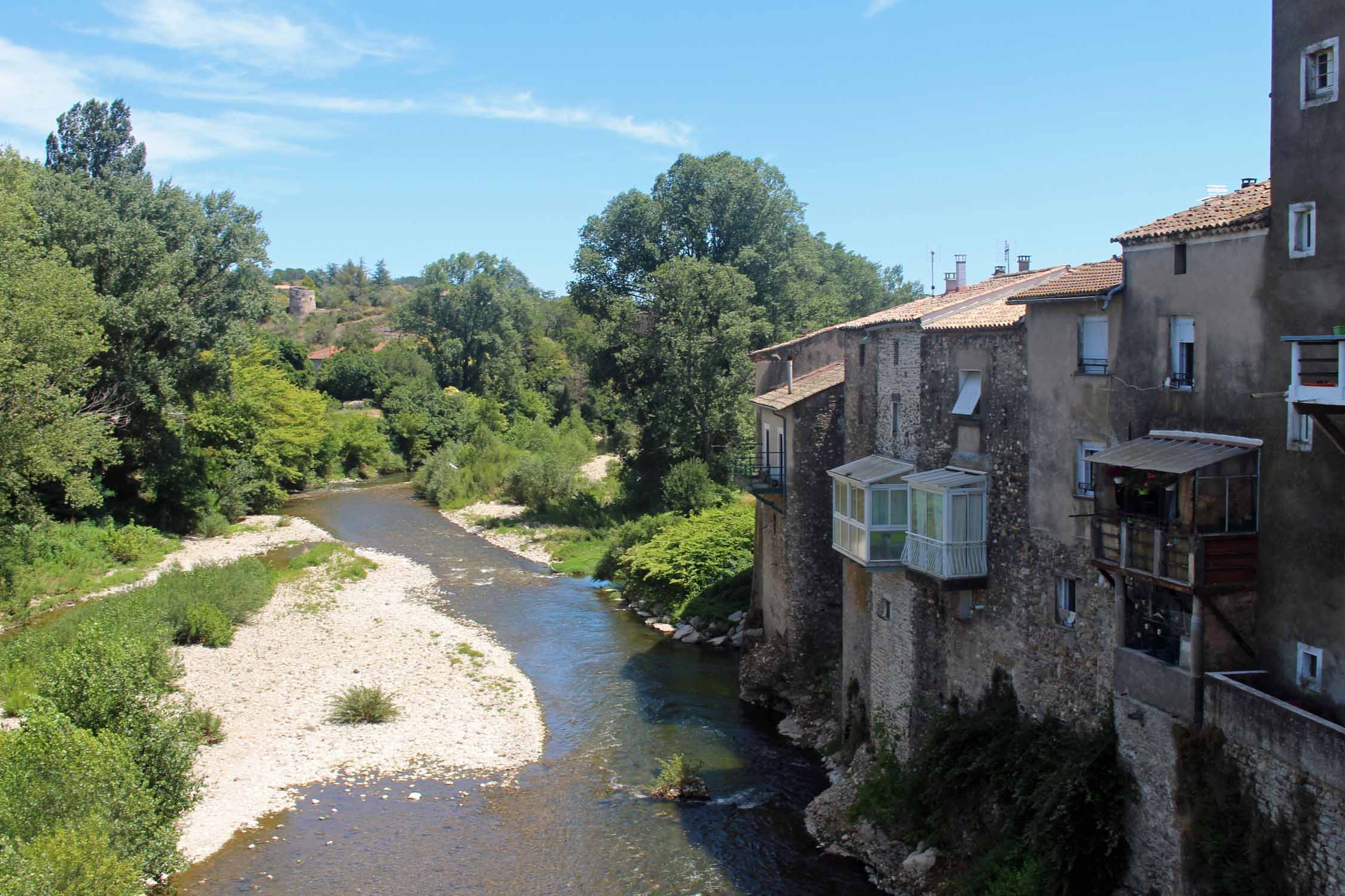 Saint-Ambroix, rivière la Cèze