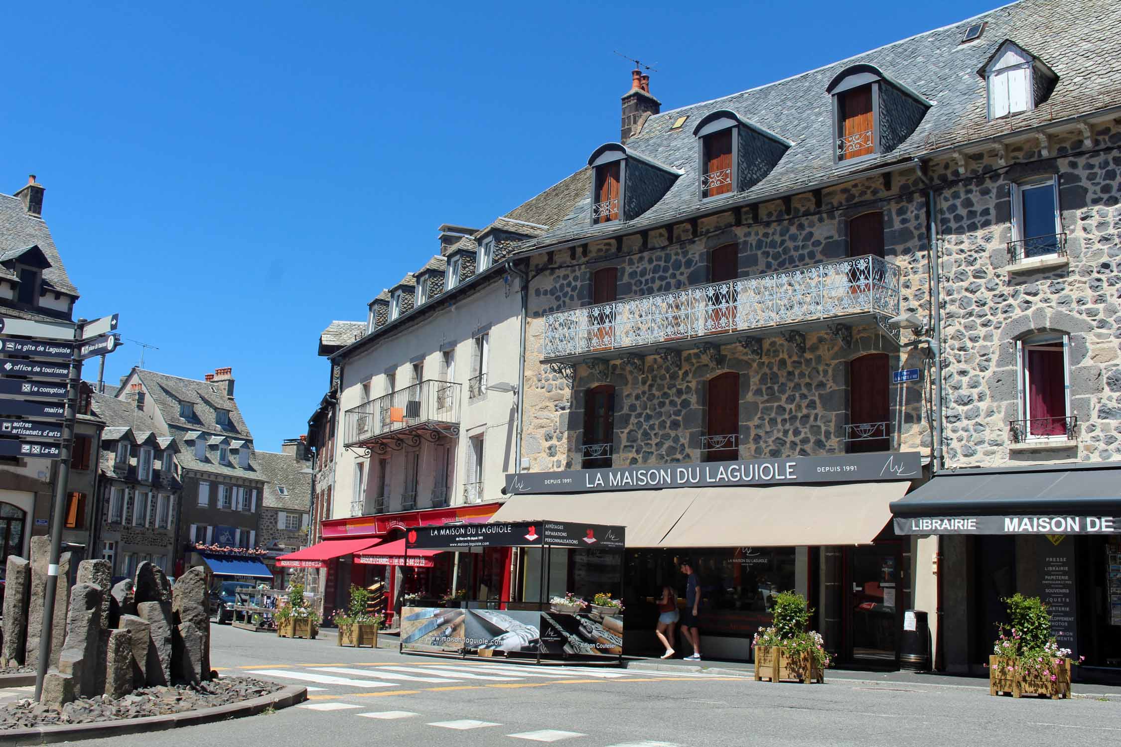 Laguiole, centre ville