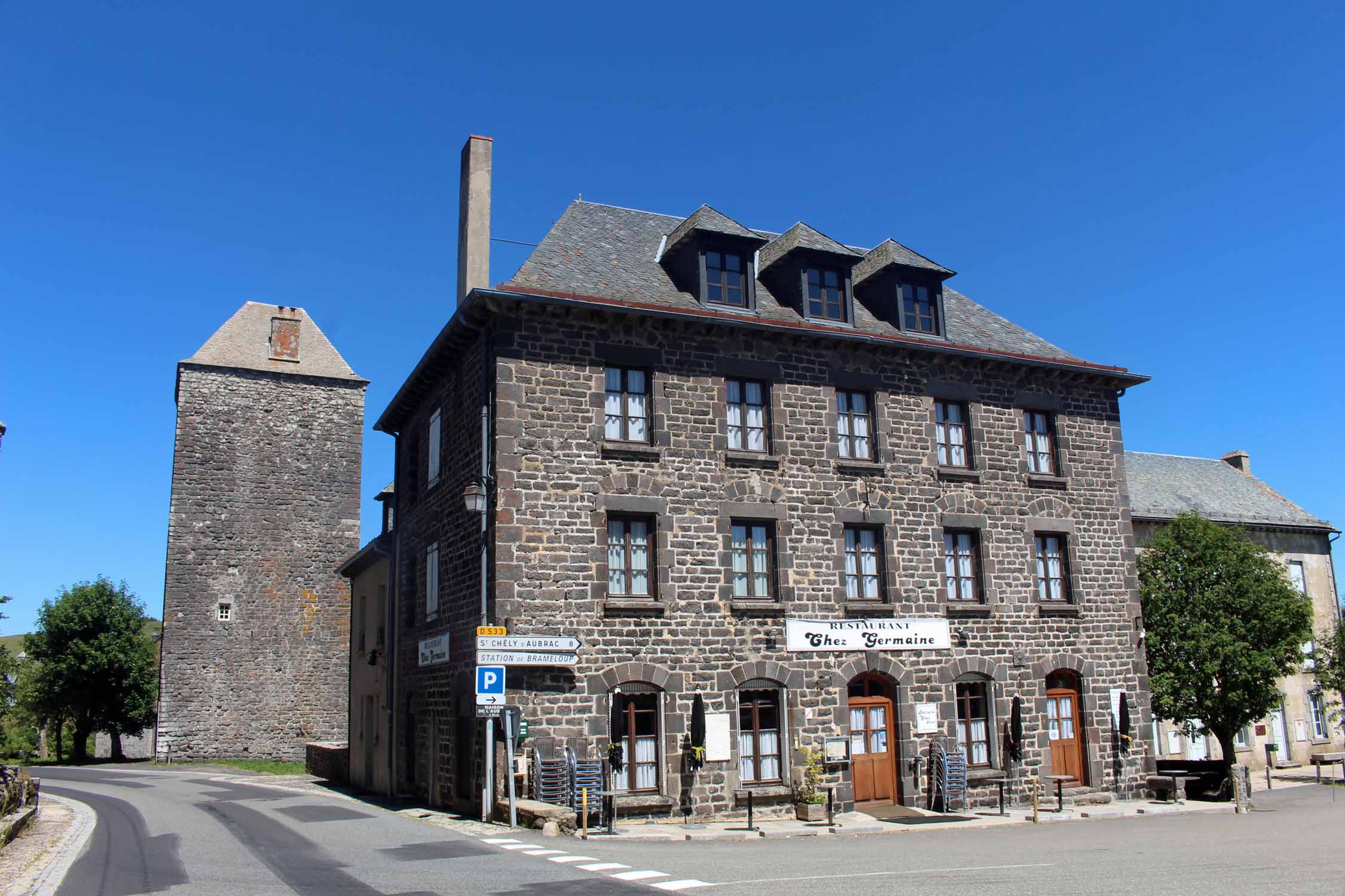 Aubrac, village, centre historique