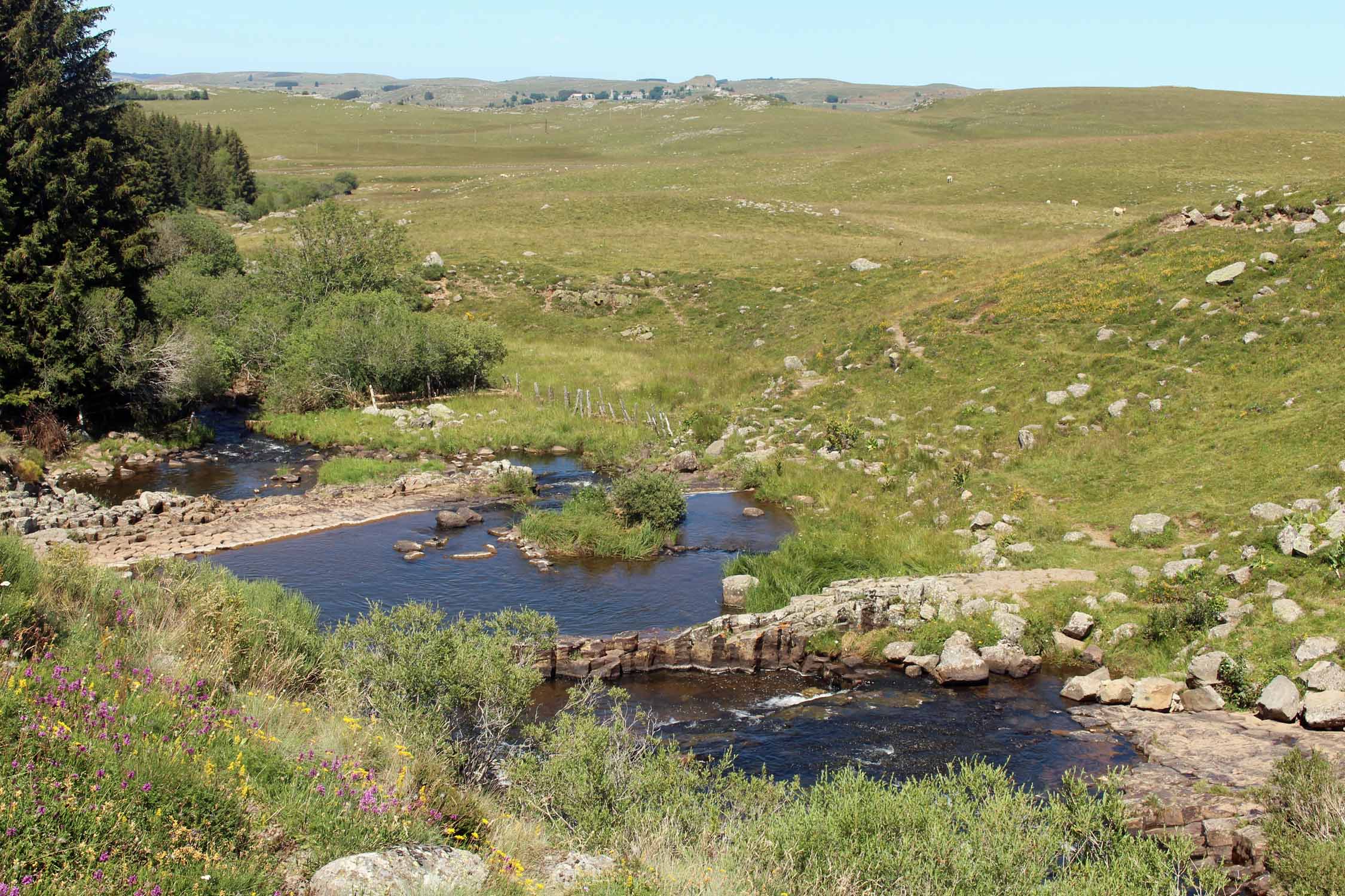 Aubrac, Montgrousset, paysage