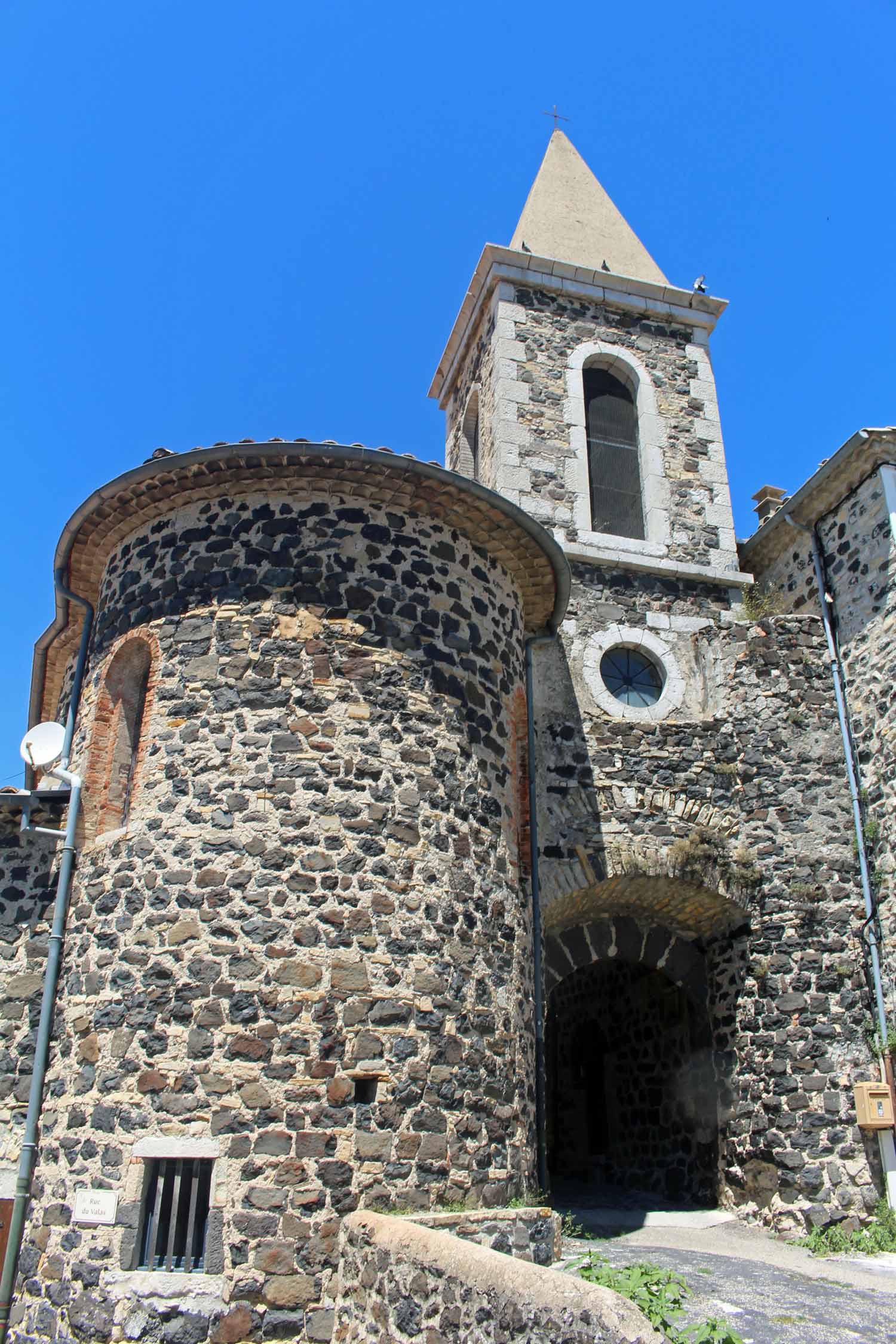 Ardèche, Mirabel, église Saint-Etienne