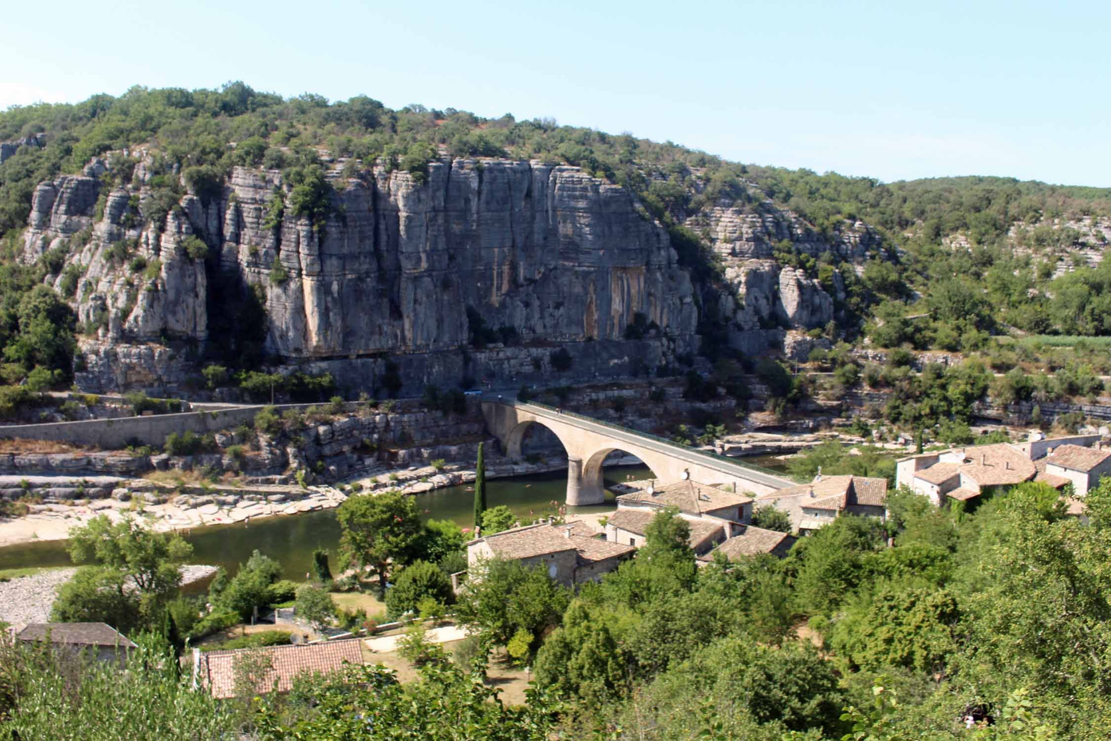 Ardèche, Balazuc, paysage