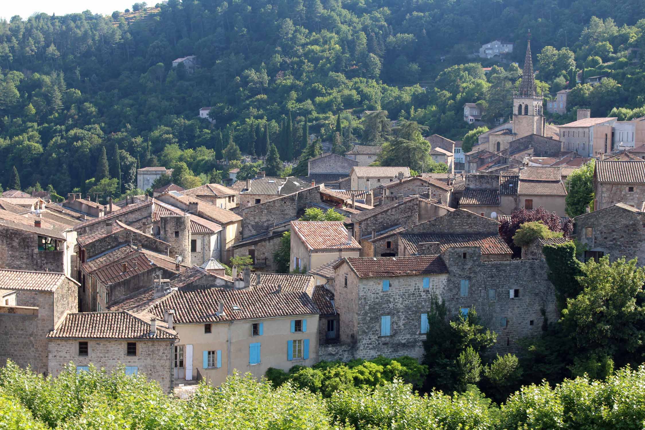 Ardèche, Largentière, centre médiéval