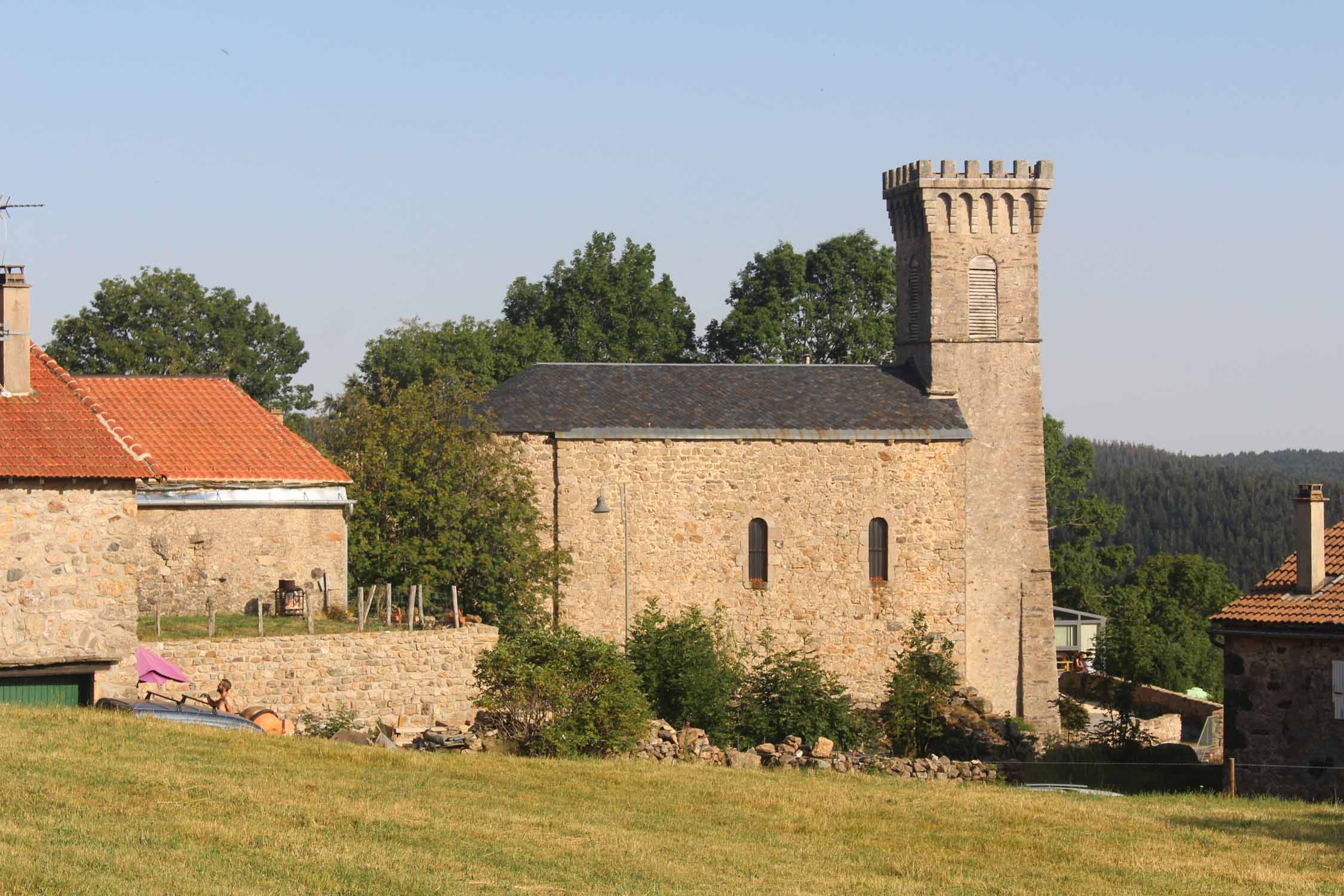 Ardèche, Loubaresse, église