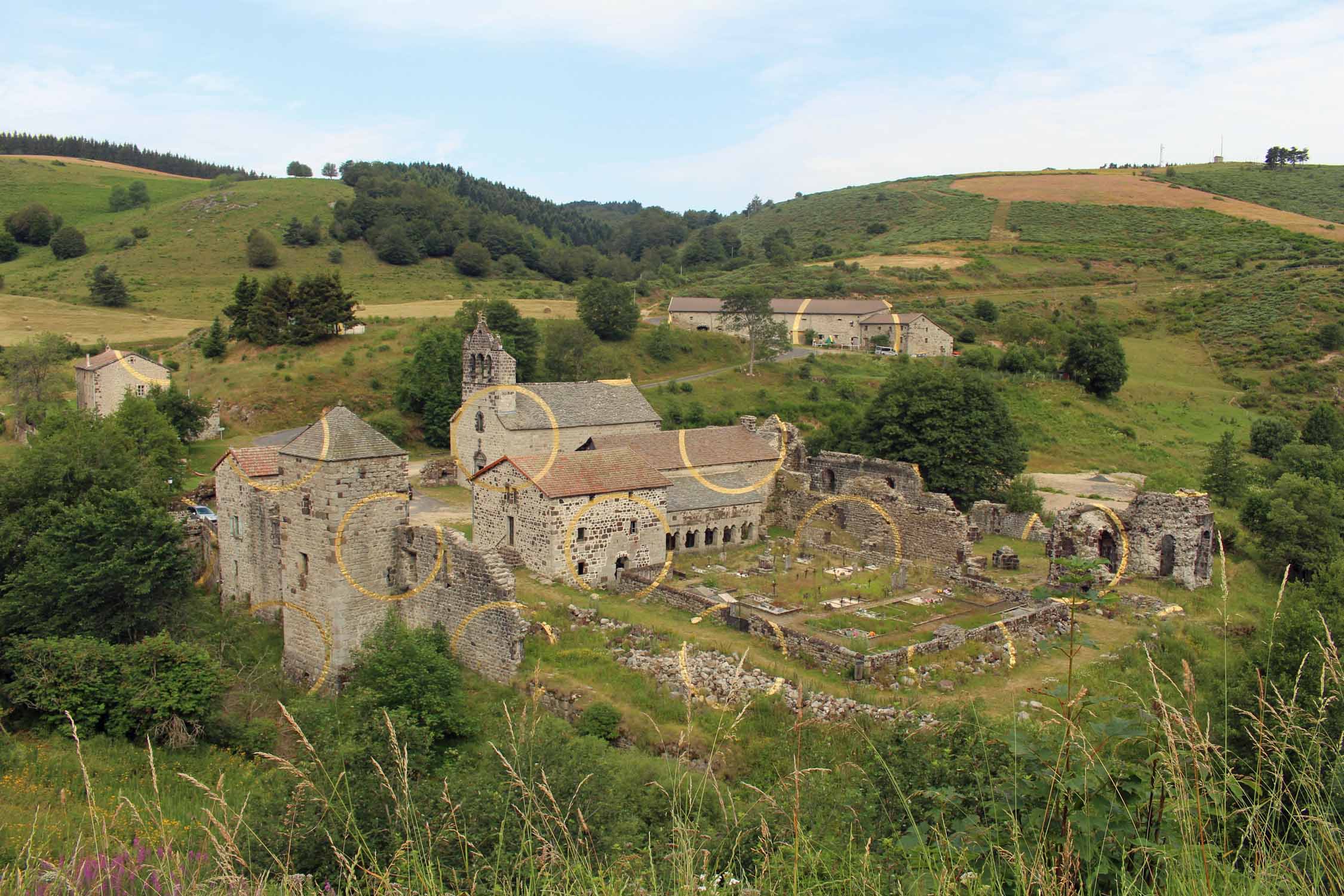 Ardèche, abbaye de Mazan