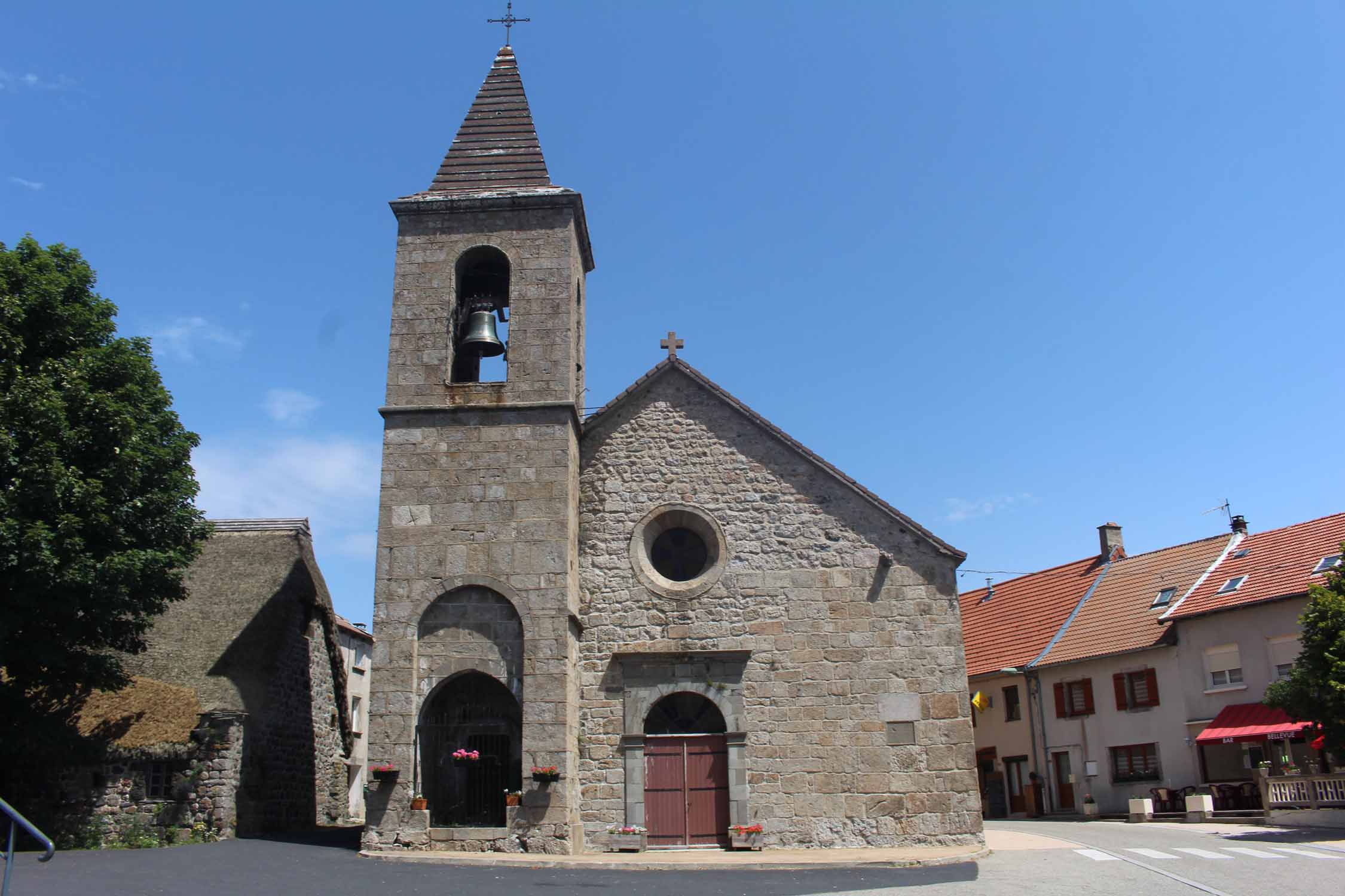Ardèche, Sainte-Eulalie, église