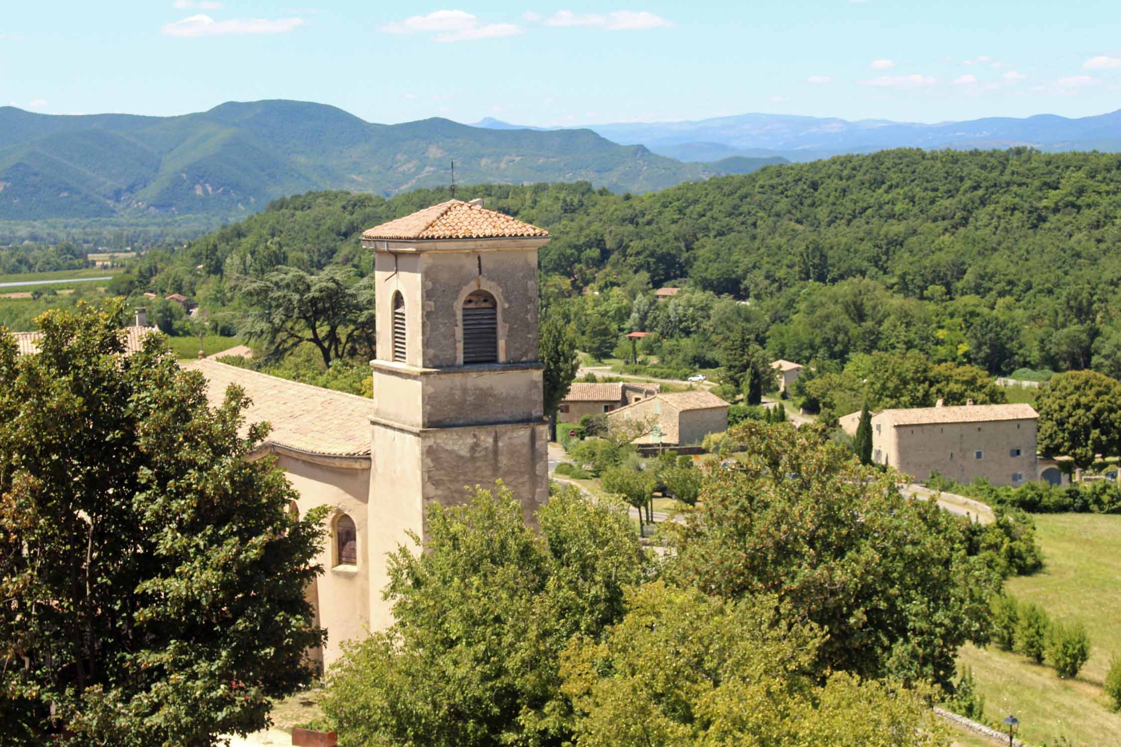 Drôme, Mirmande, église Saint-Pierre
