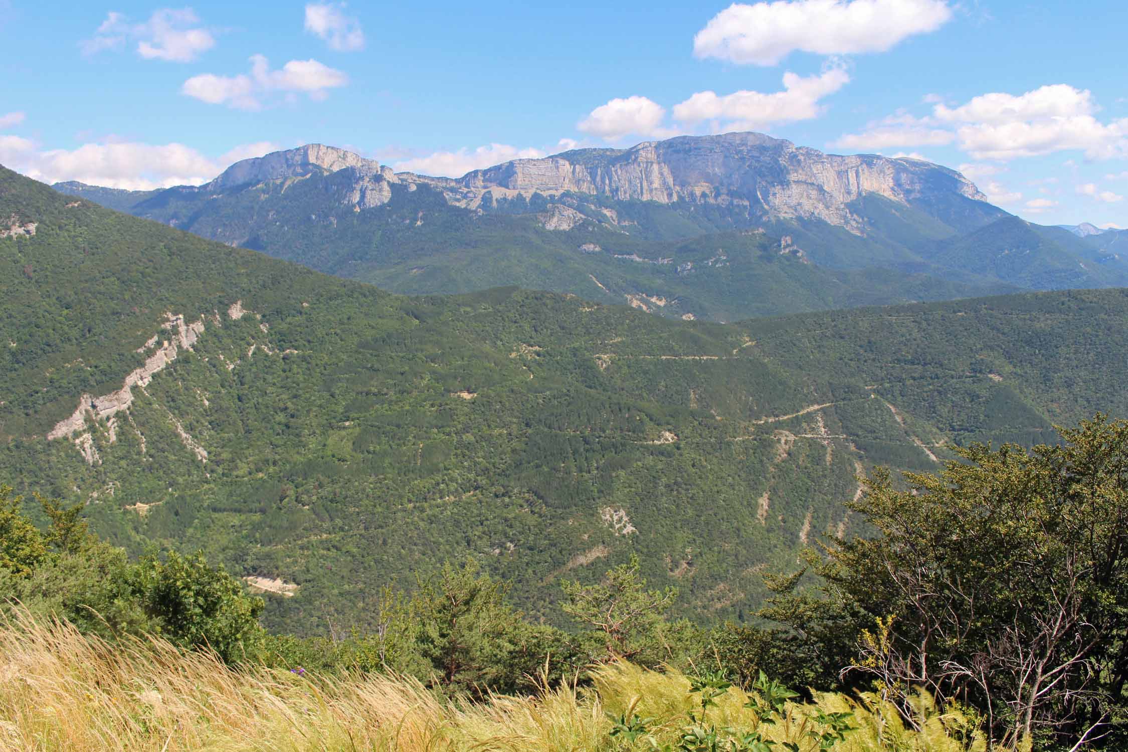 Col de Rousset, paysage