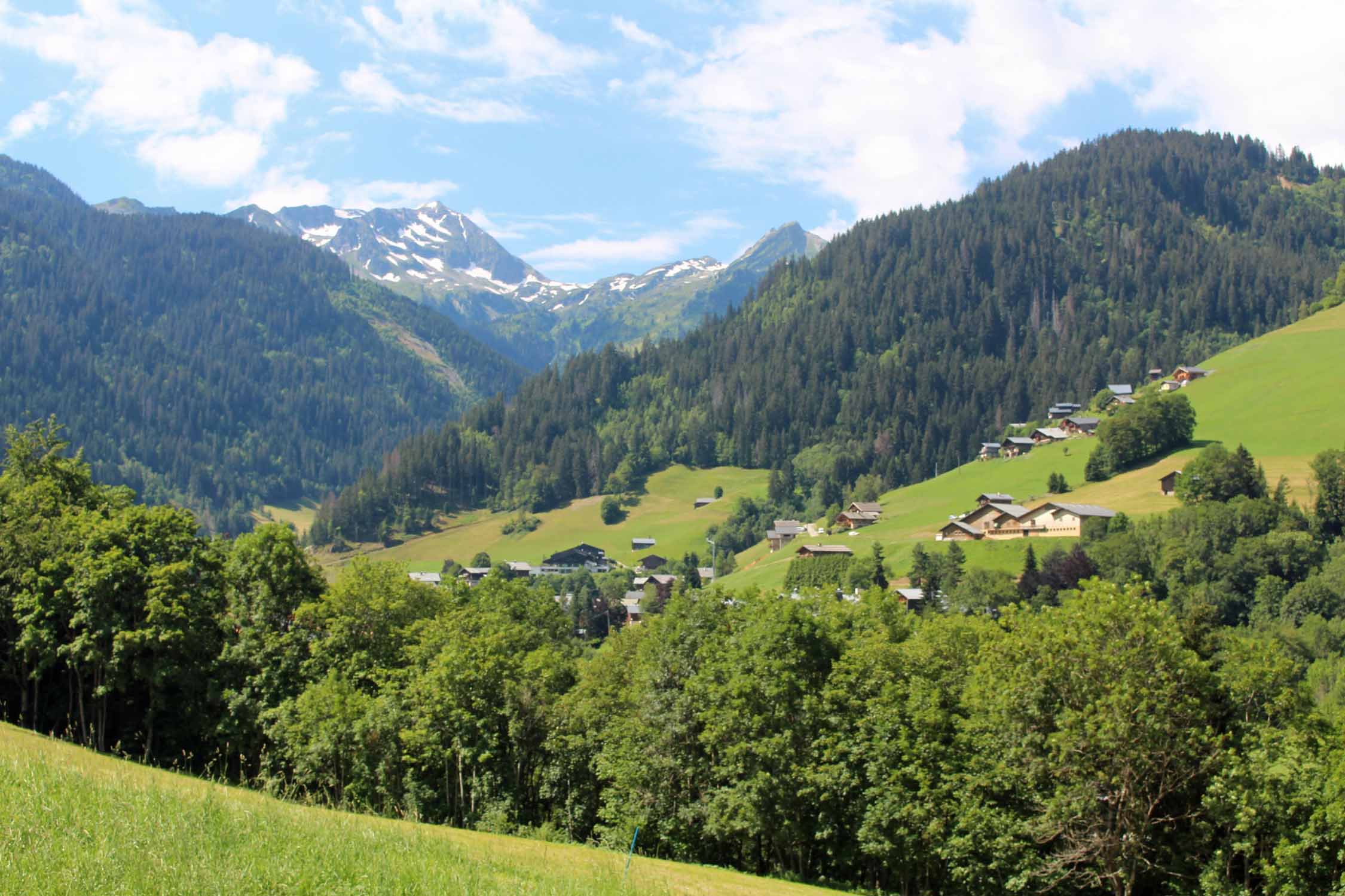 Beaufort, le Praz, paysage