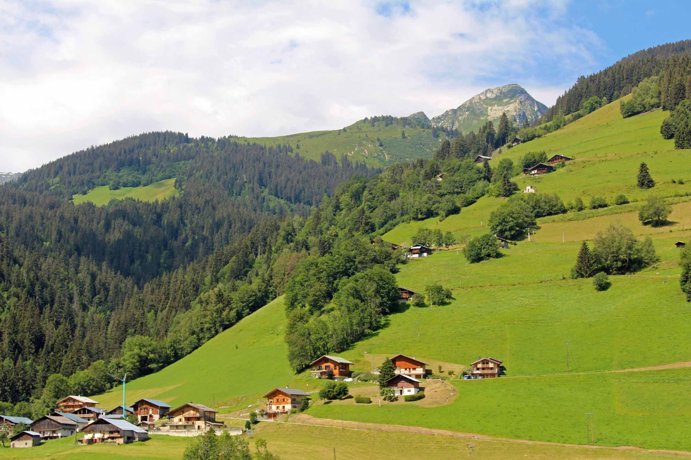 Beaufort, Arèches, paysage