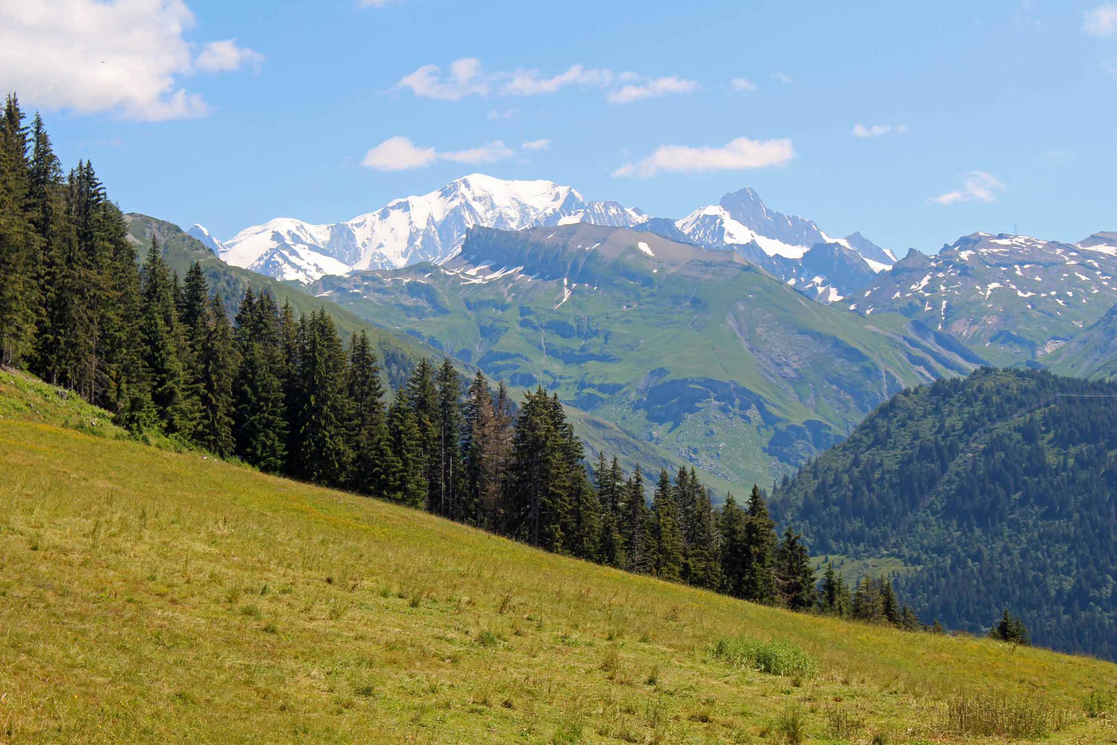 Beaufortain, col du Pré, Mont-Blanc