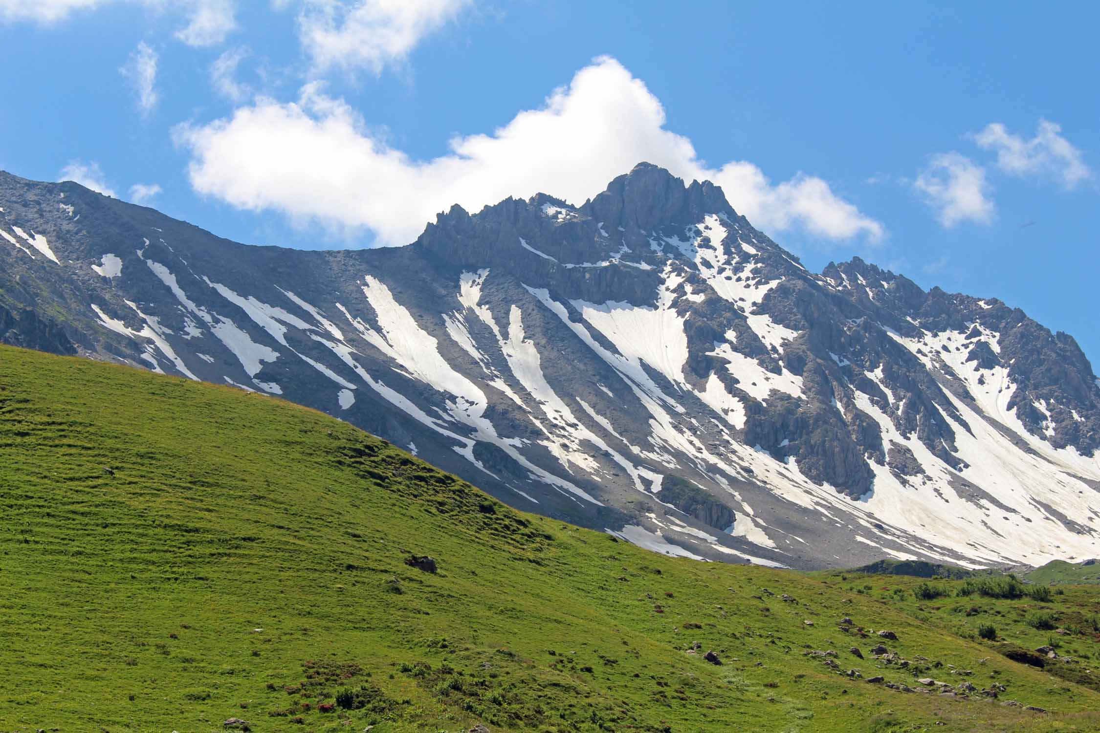 Cormet de Roselend, paysage