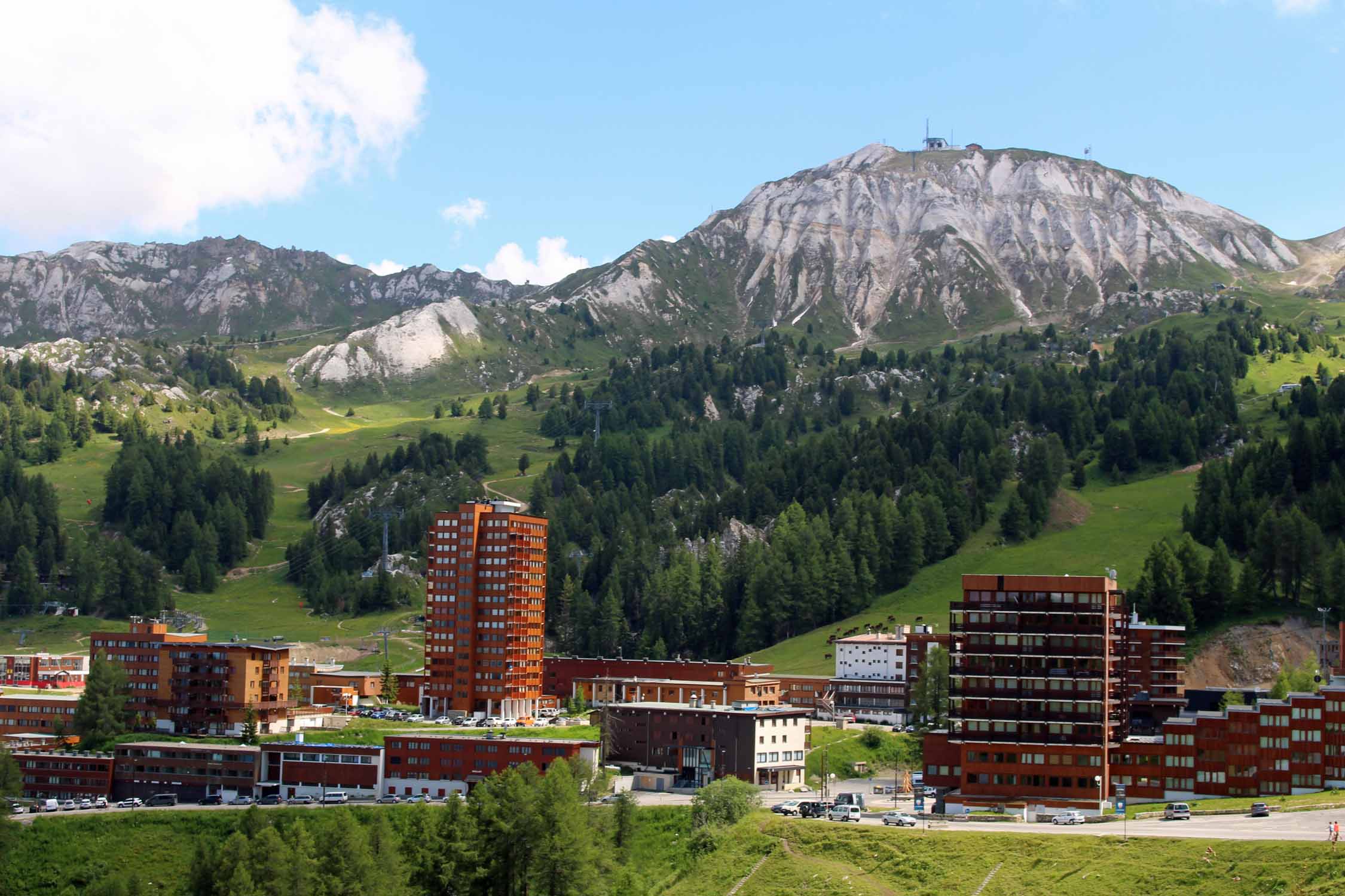 La Plagne, station de ski