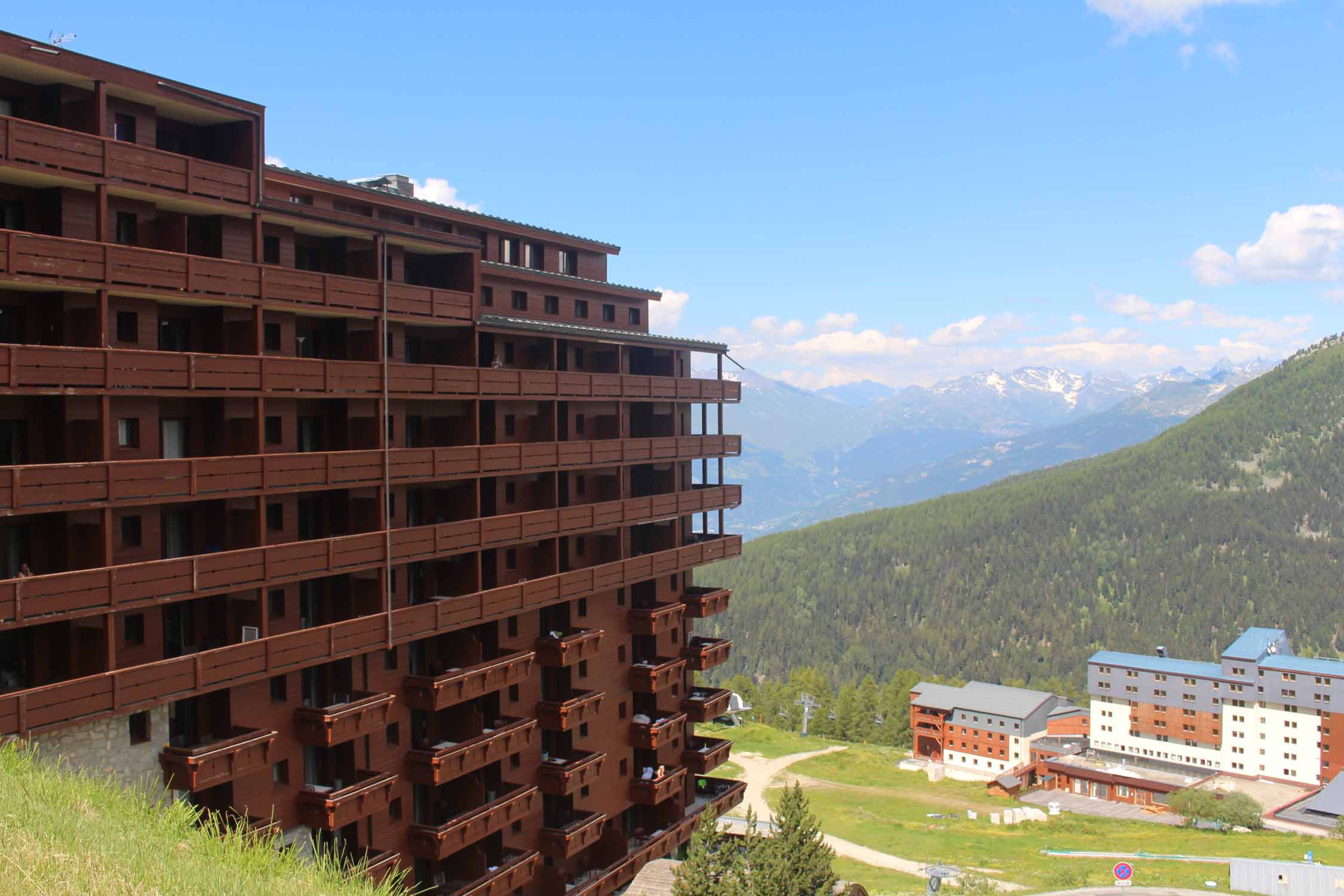 La Plagne, immeuble