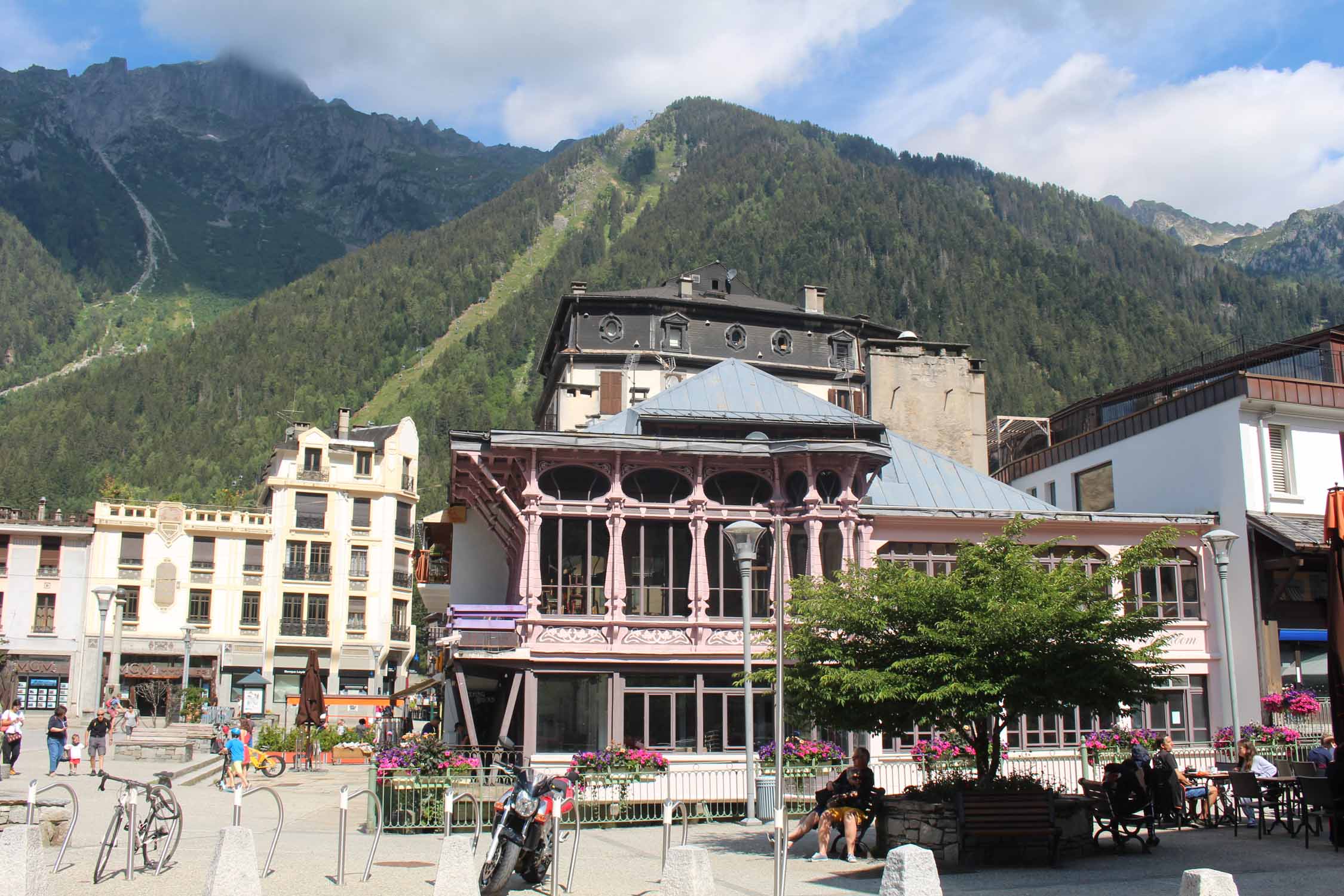 Chamonix, bâtiment Art Nouveau